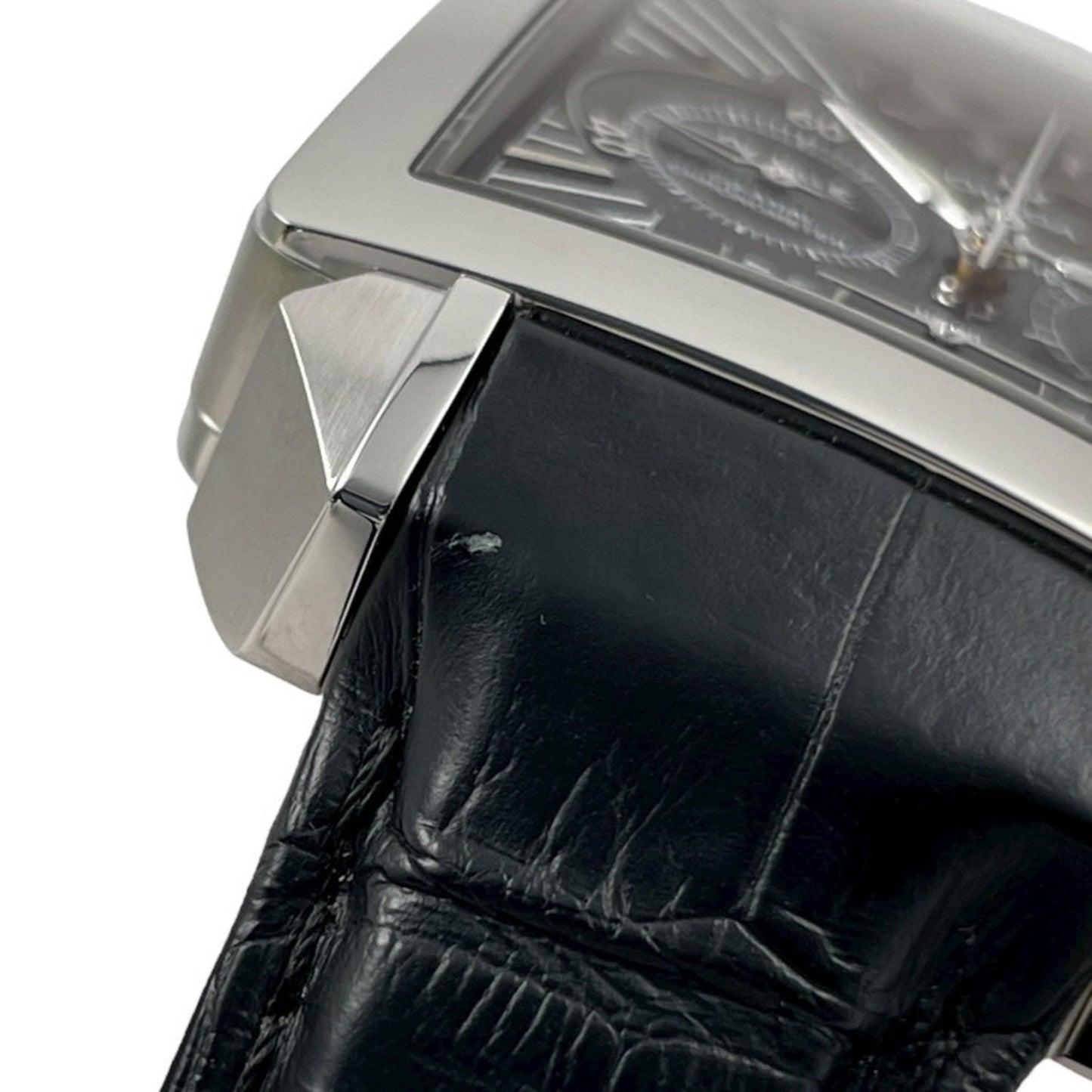 Omega De Ville X2 Chronograph 423.13.37.50.01.001 Stainless Steel Leather