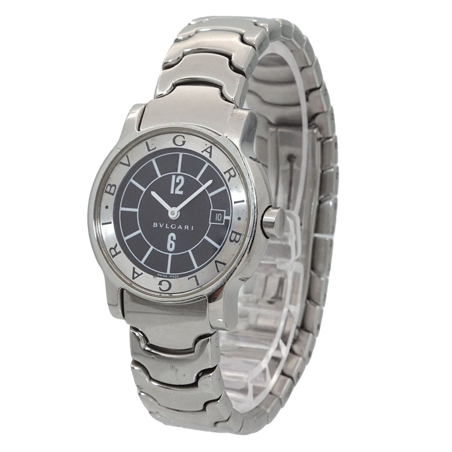 Bvlgari Solo Tempo St29S Women'S Watch With Date