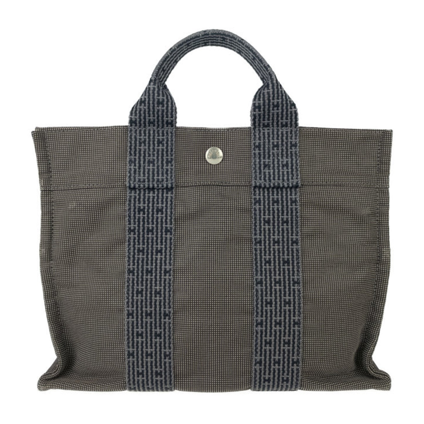 Hermes Hermes Tote Bag Air Line Pm Grey Canvas