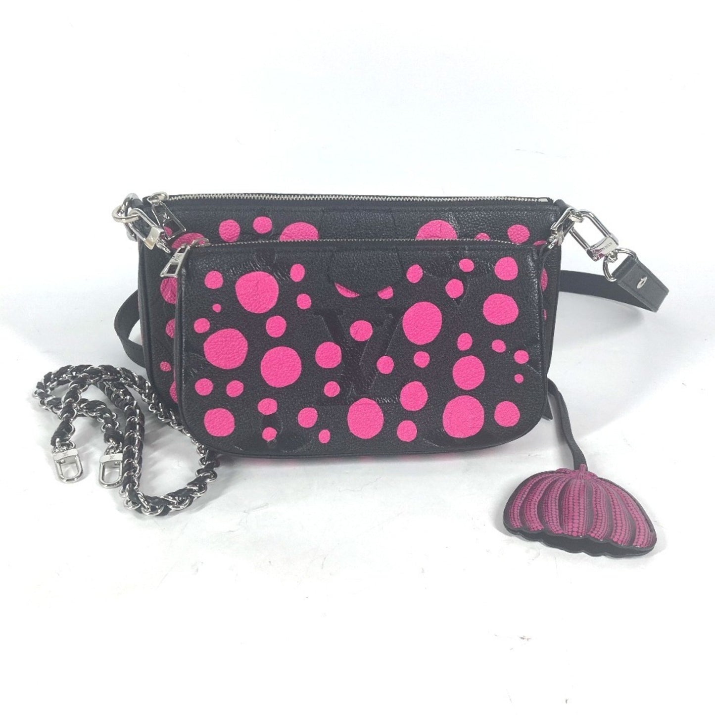 Louis Vuitton M46421 Monogram Empreinte Yayoi Kusama Lv X Yk Multi Pochette Accessoires Crossbody