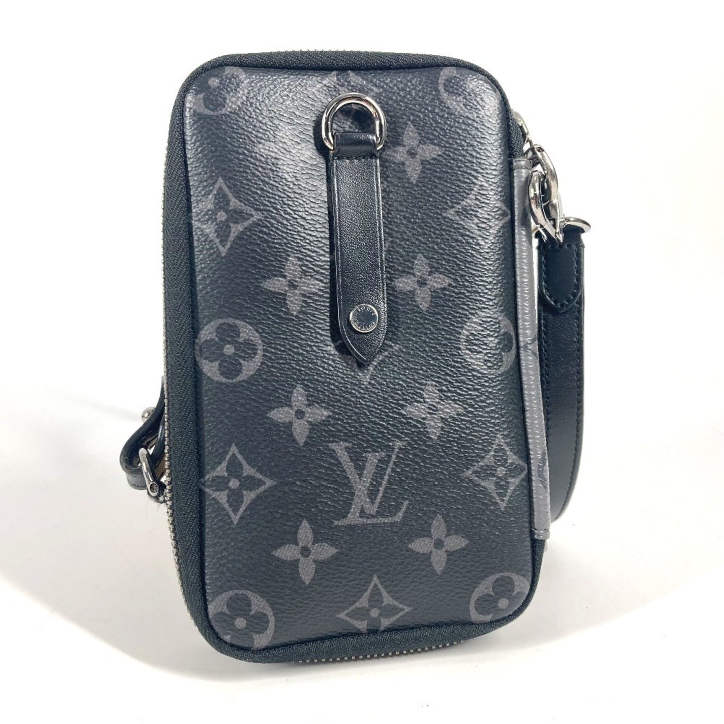 Louis Vuitton M69534 Monogram Eclipse Double Phone Pouch