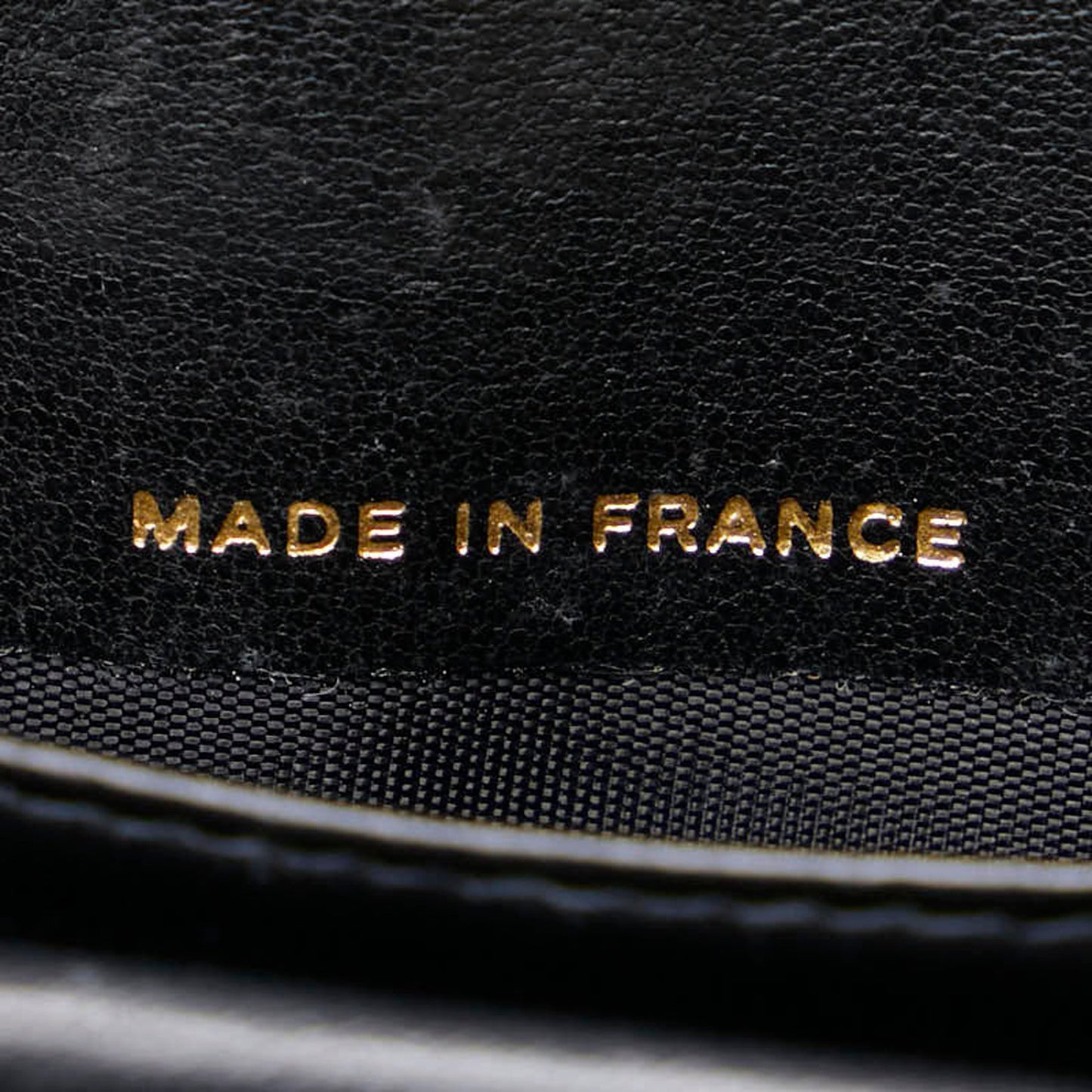 Chanel Coco Mark Long Wallet Black Caviar Skin