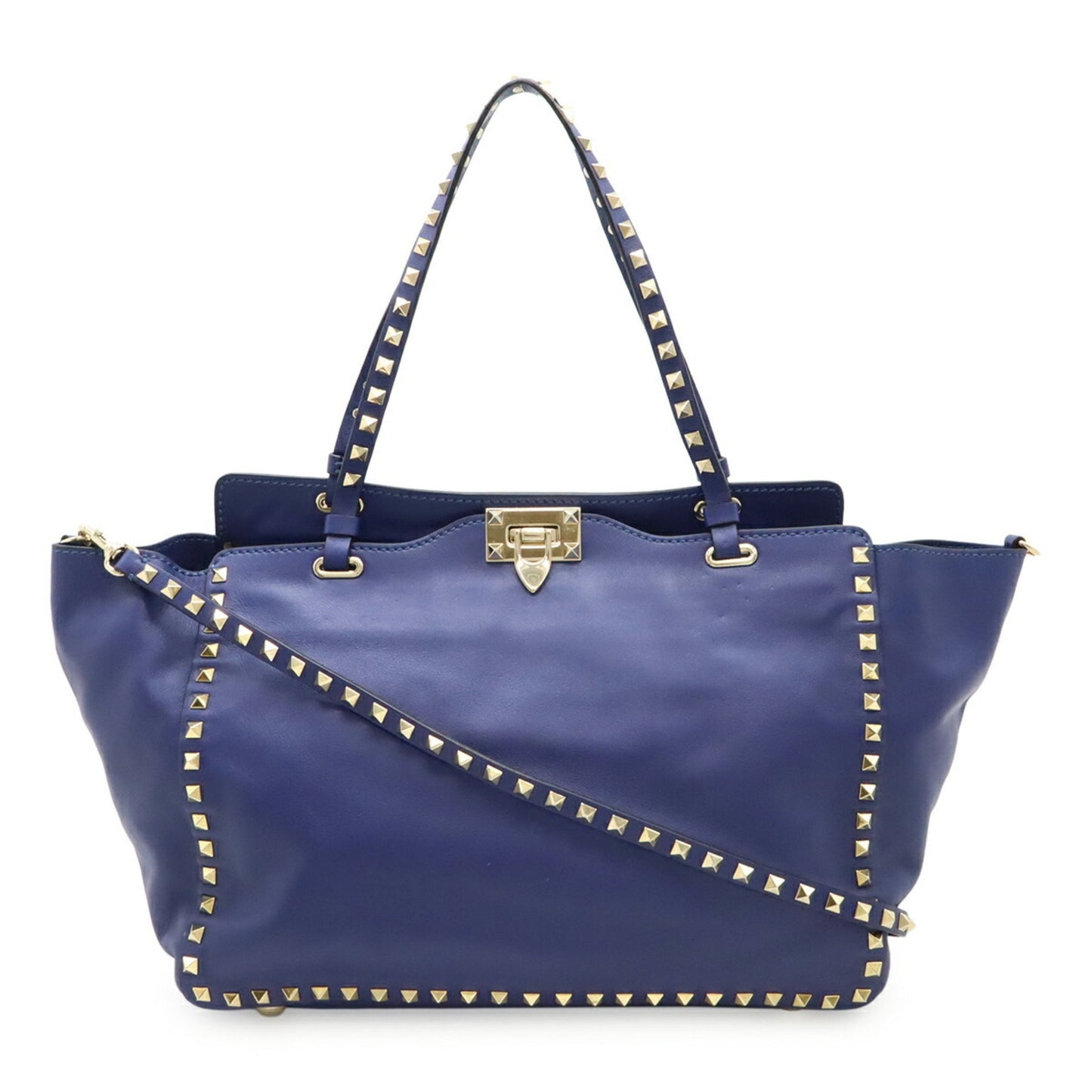 Valentino Garavani Valentino Rockstud Handbag Shoulder Bag Blue Fwb00970