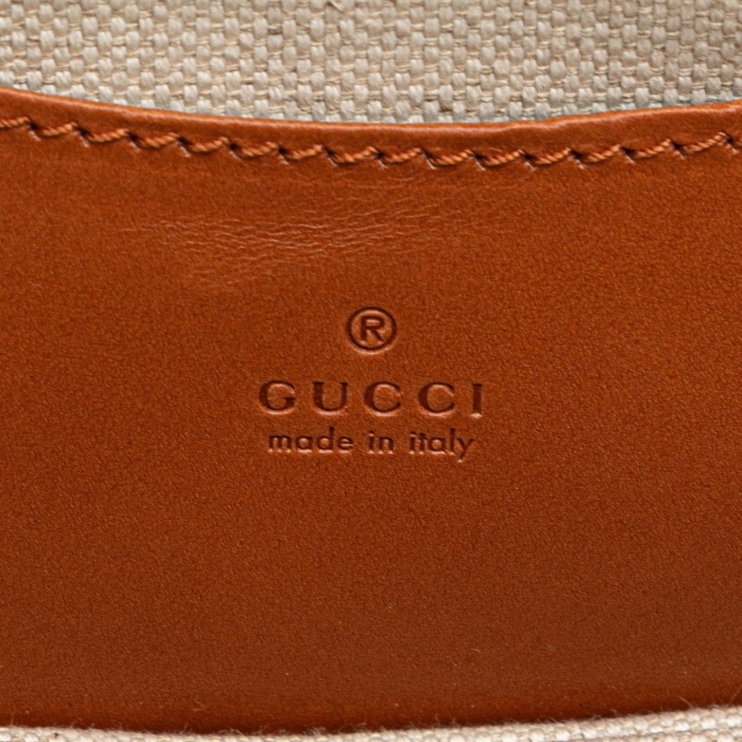 Gucci Gg Supreme Bamboo 1947 Mini Belt Bag/Waist Bag 681137 Beige Brown Pvc Leather