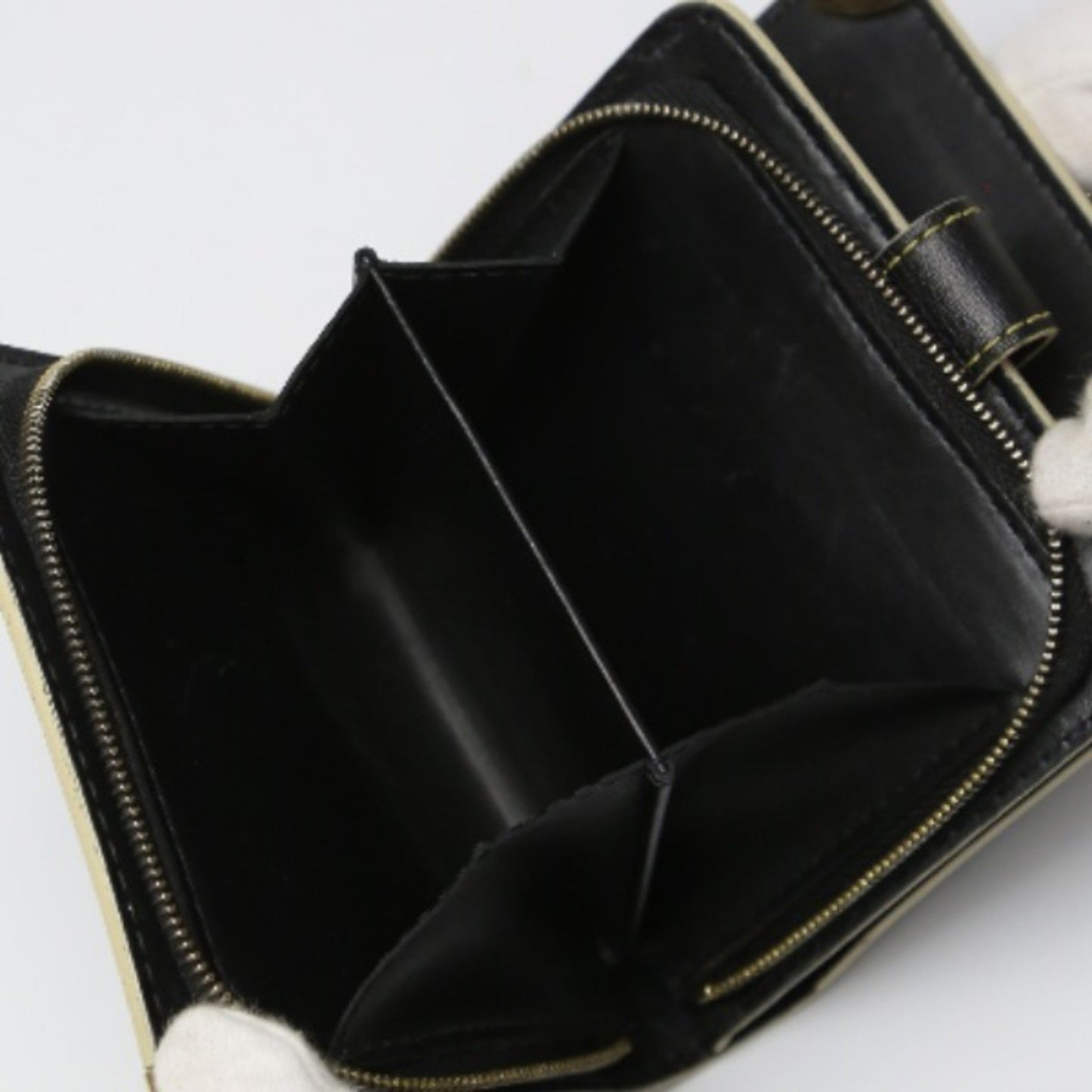 Louis Vuitton Compact Zip Suhari Zipper Coin Purse M91828 Louis Vuitton Black Bifold Wallet Lv