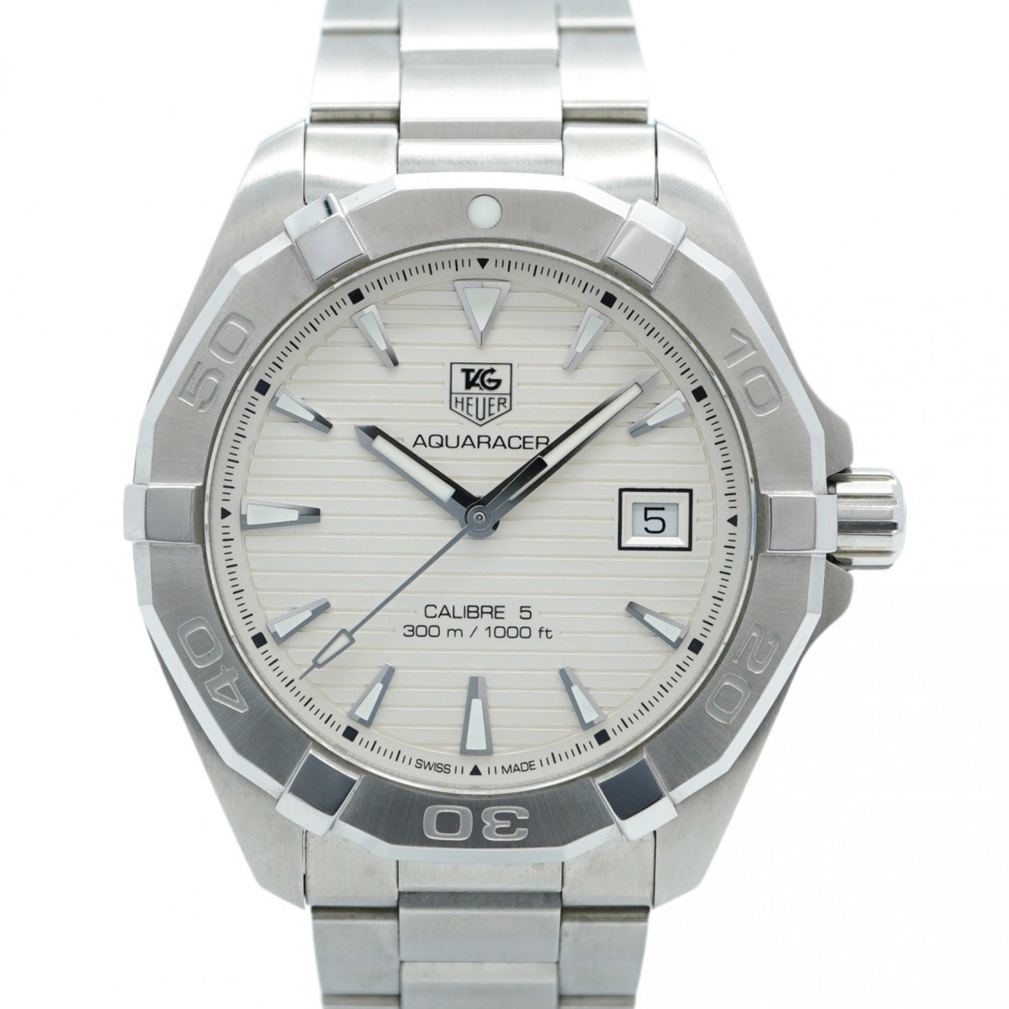 Tag Heuer Aquaracer Way2111 Silver Dial