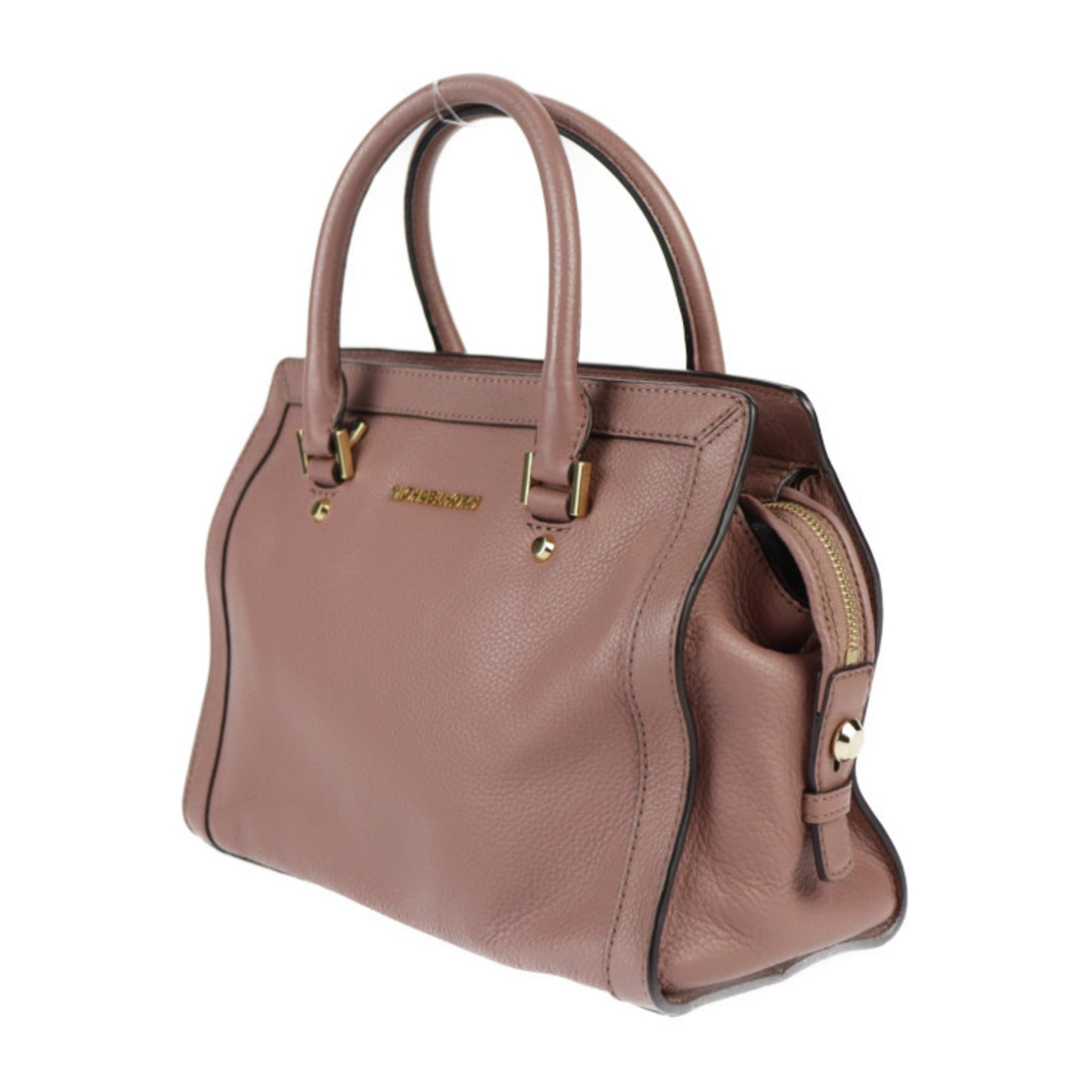 Michael Kors Collins Md Collins Medium Satchel Handbag 30F5Gies1L Leather Pink Shoulder Bag Tote