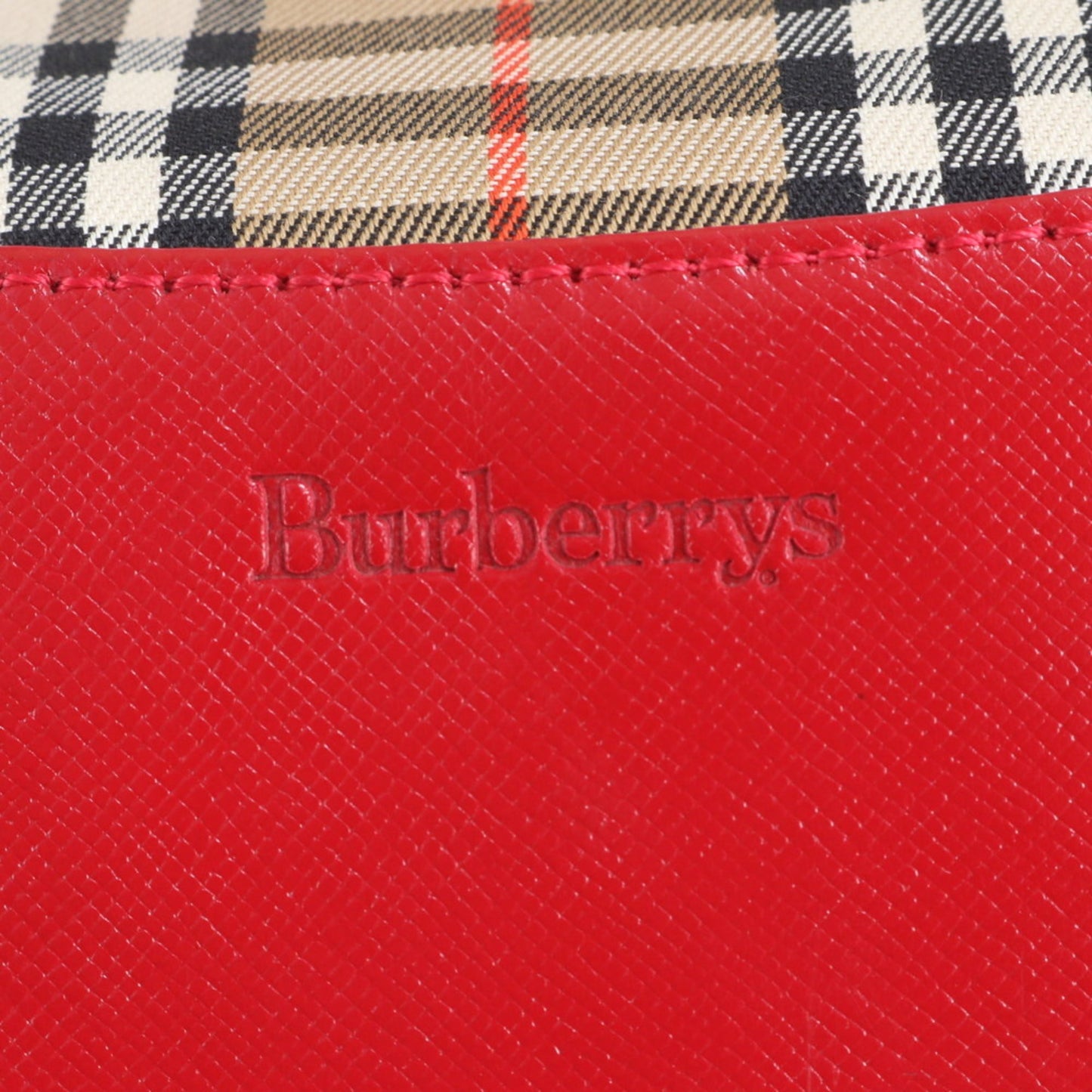 Canvas - Burberry Handbag Leather