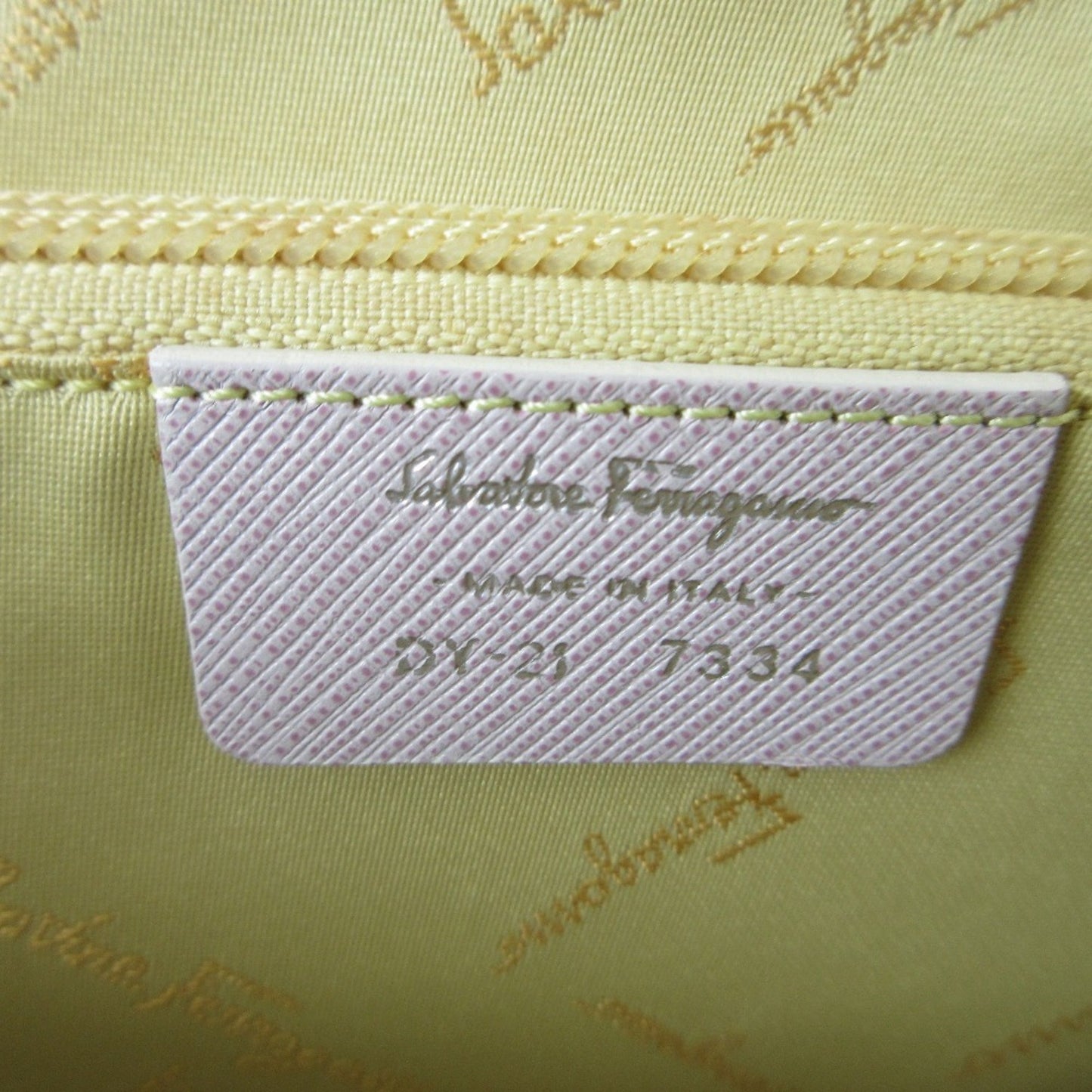 Salvatore Ferragamo Gancini Leather Handbag