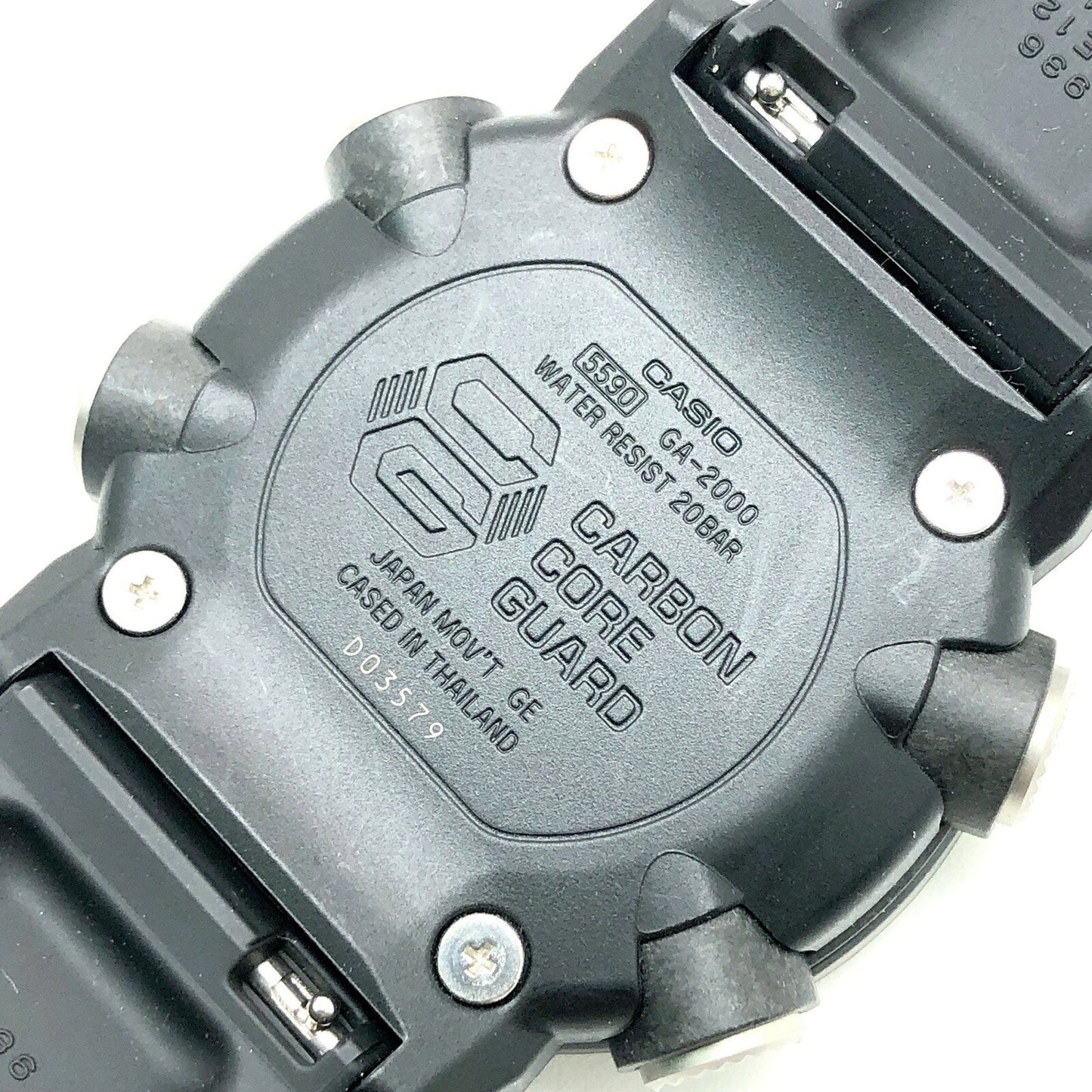 G-Shock Casio Ga-2000S-1A Watch With Carbon Core