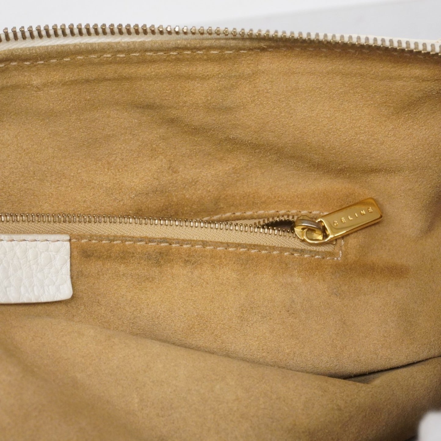 Celine Handbag Leather White