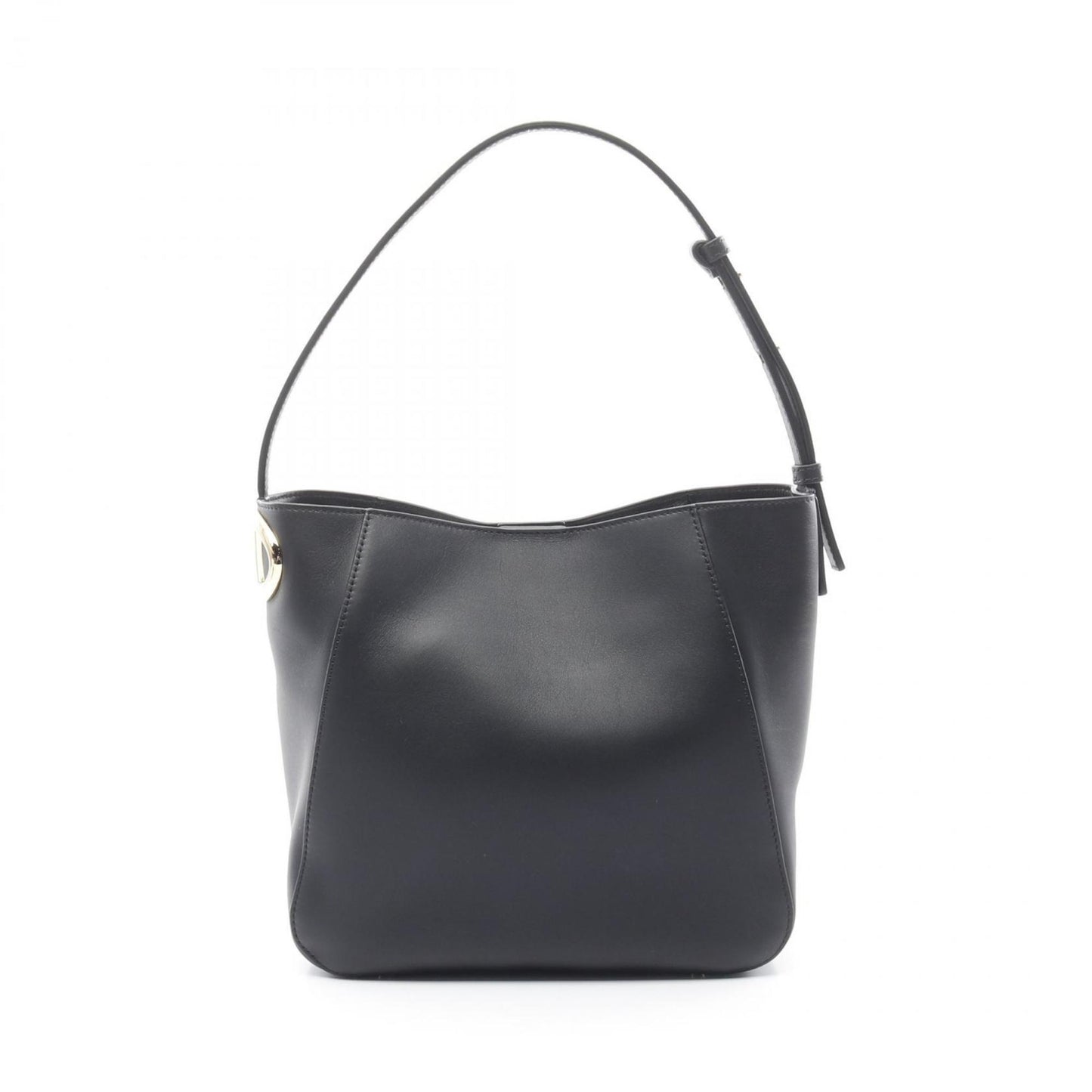 Valentino Garavani V Bucket Shoulder Bag Leather