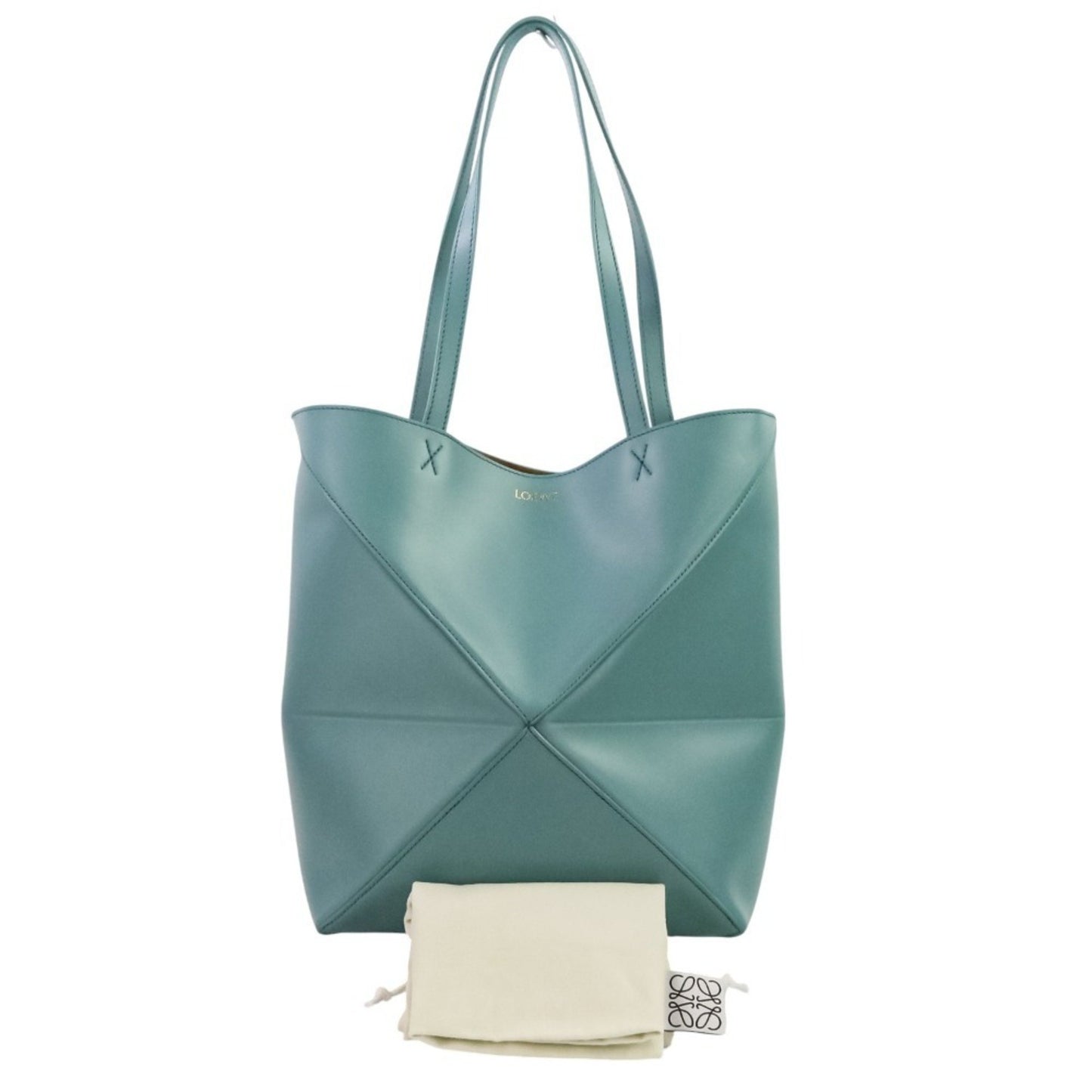 Loewe Puzzlefold Medium Leather Tote Bag