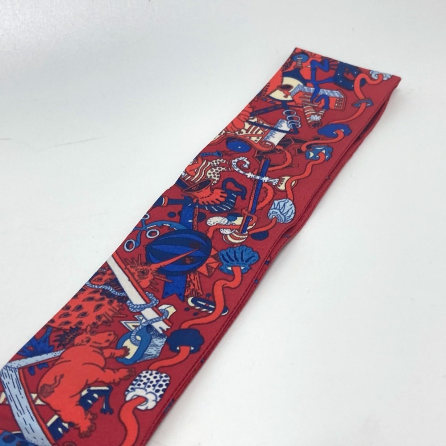 Hermes Animal Twilly Scarf