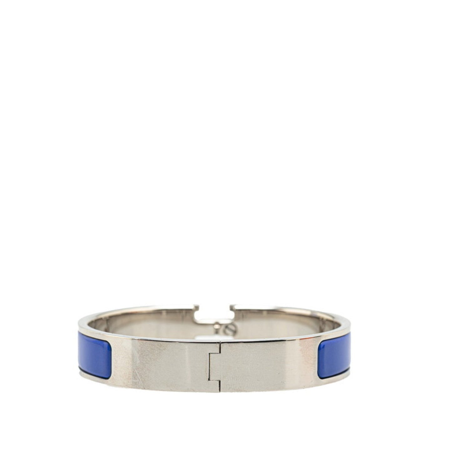 Hermes Click H Pm Bracelet In Silver