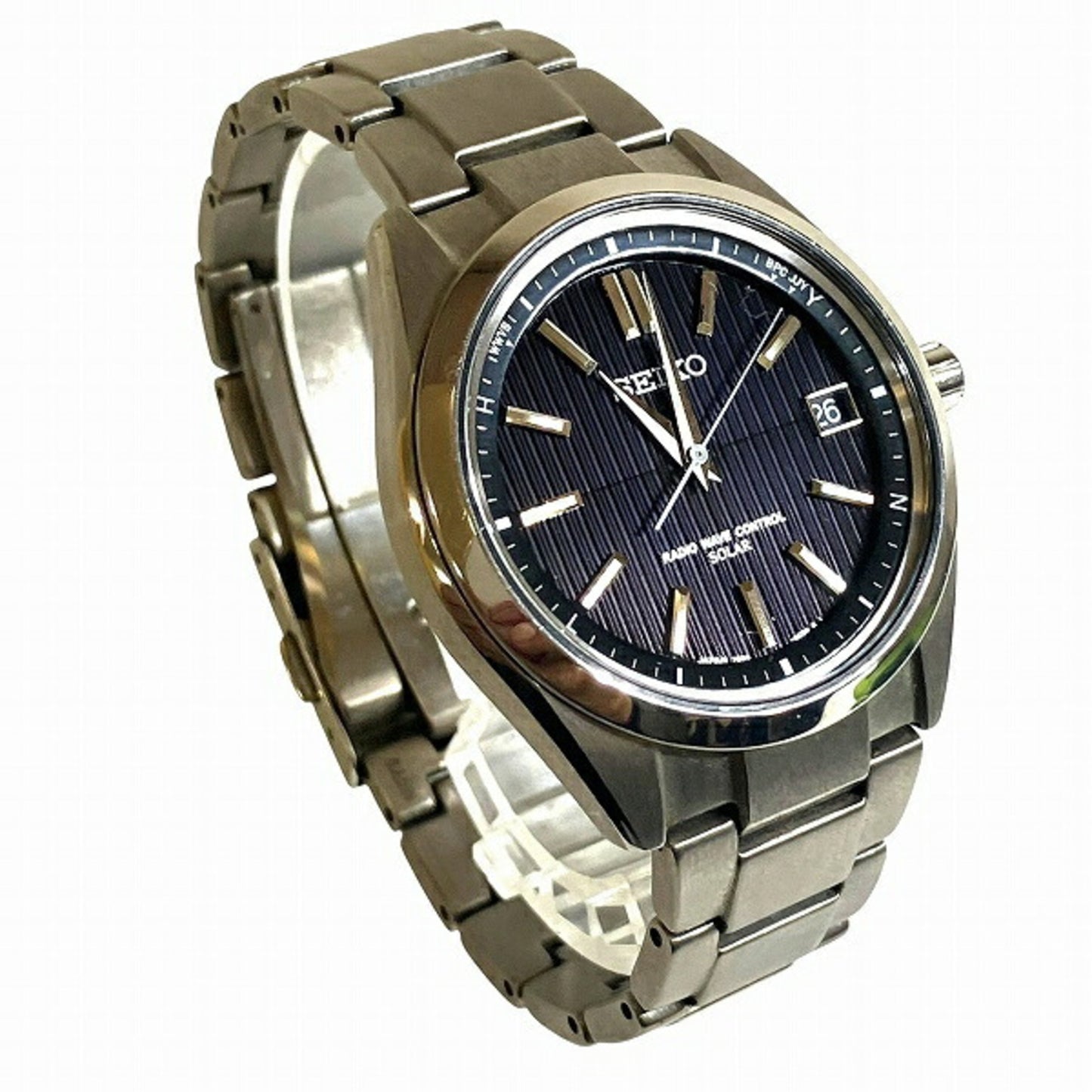 Seiko Brightz 7B24-0Bh0 Radio-Controlled Solar Watch