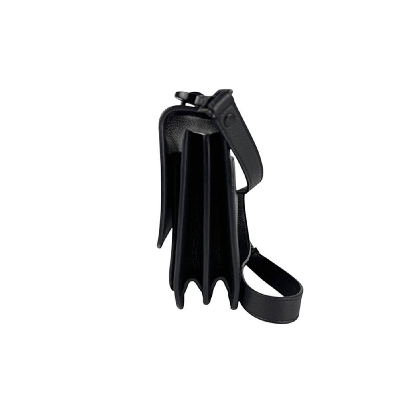 Saint Laurent Shoulder Bag In Black Leather For Women
