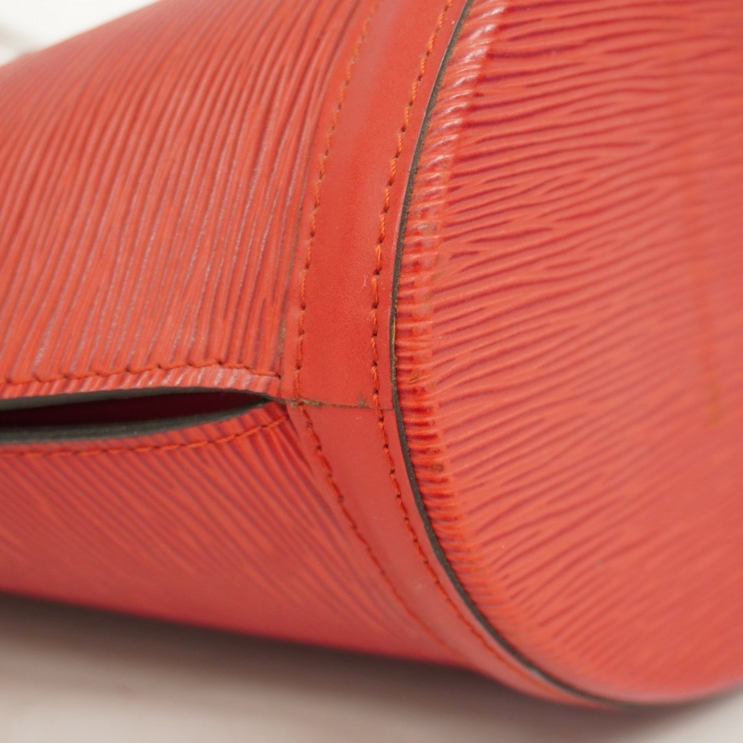 Louis Vuitton Epi Saint-Jacques Shoulder Bag M52267 Castilian Red