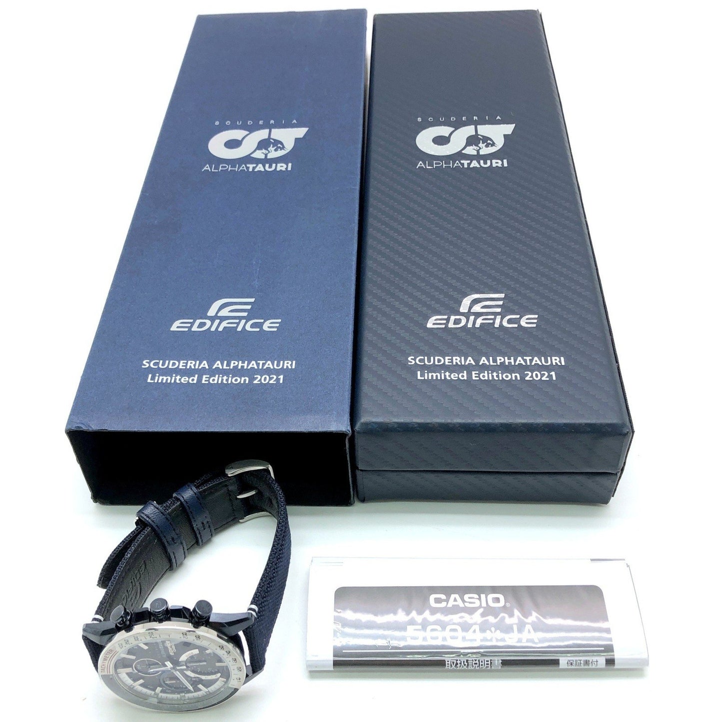 Casio Edifice Eqb-1000 Series Eqb-1000At-1Ajr Watch With Tough Solar Technology