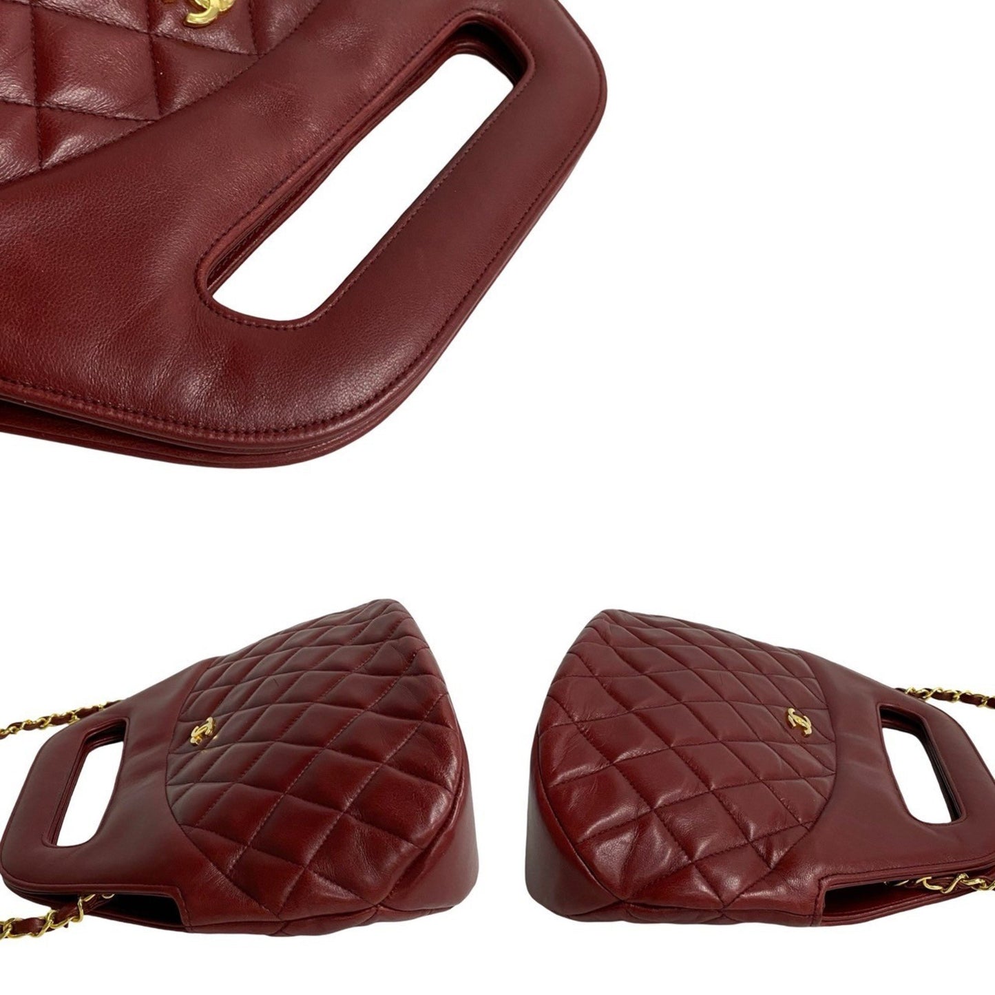 Chanel Matelasse Coco Lambskin 2-Way Handbag/Shoulder Bag