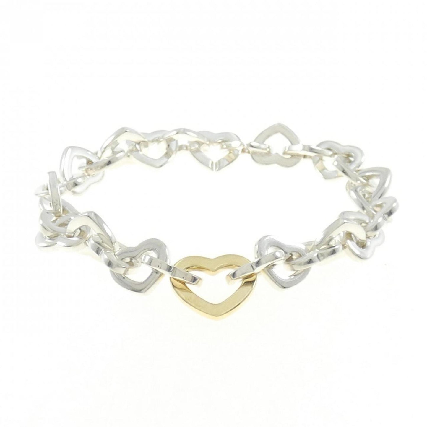 Tiffany Heart Link Bracelet