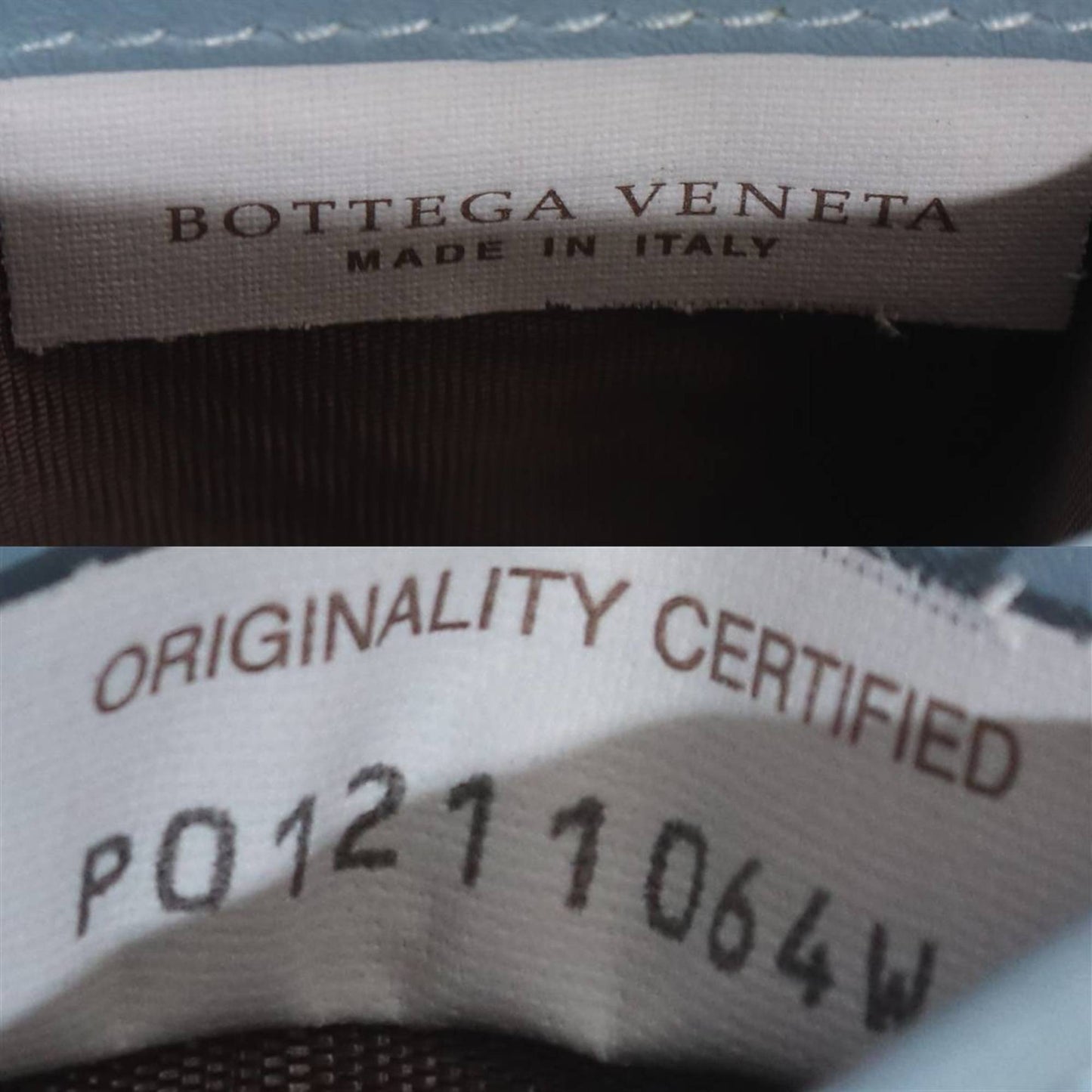 Bottega Veneta Bi-Fold Wallet Intrecciato Light Blue P01211064W Es