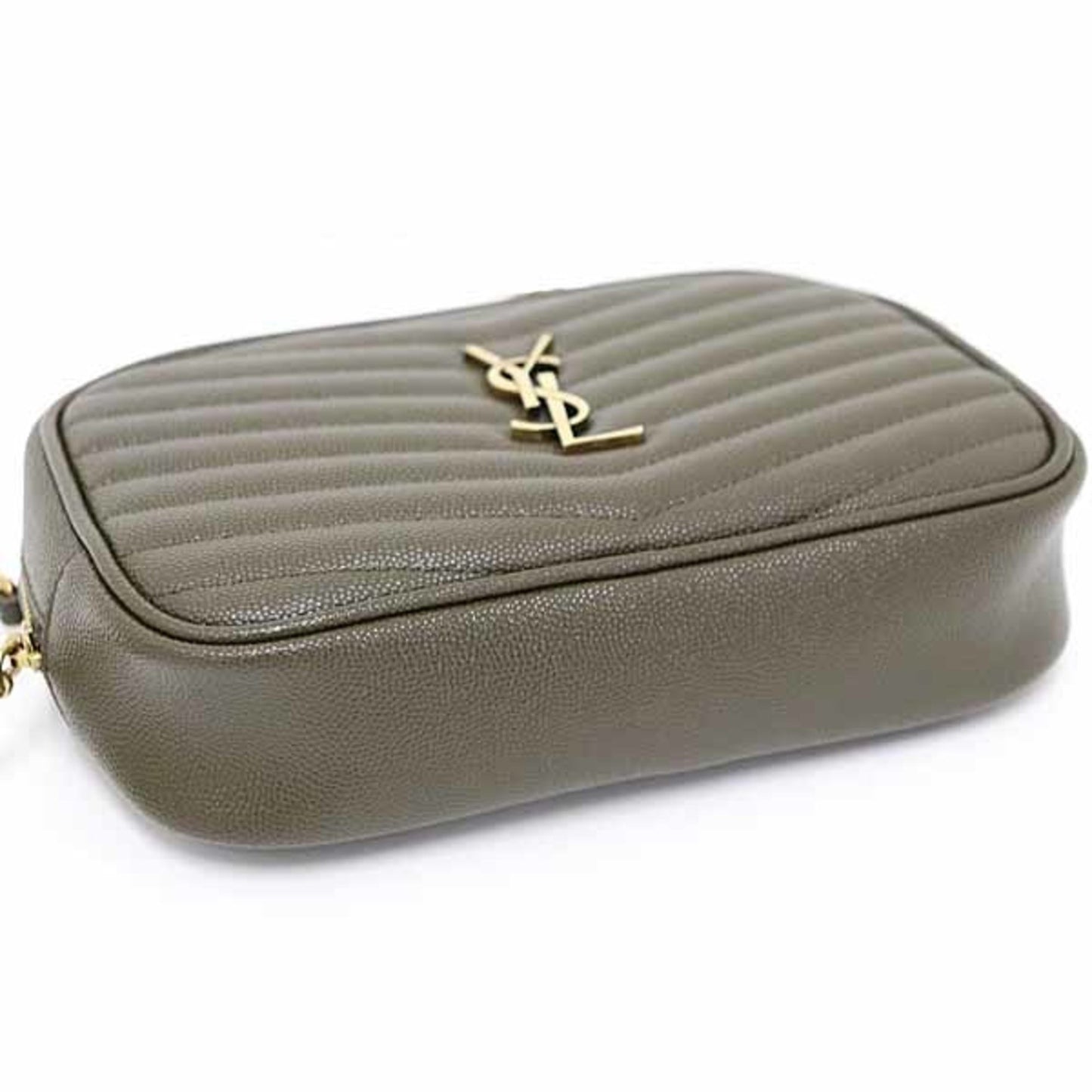 Saint Laurent Lou Chain Shoulder Bag With Tassel