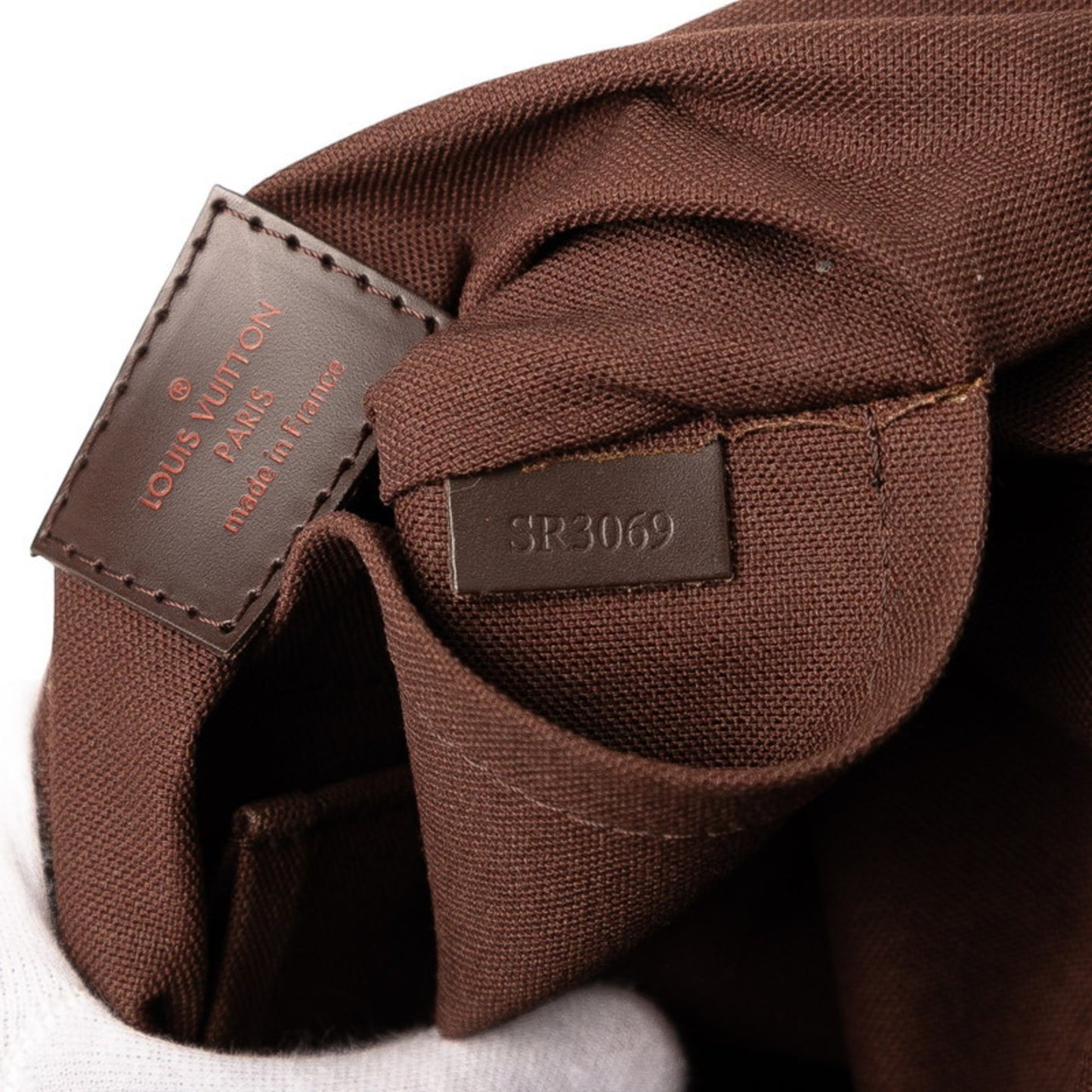 Louis Vuitton Damier Brooklyn Pm Crossbody Shoulder Bag N51210 Brown Leather