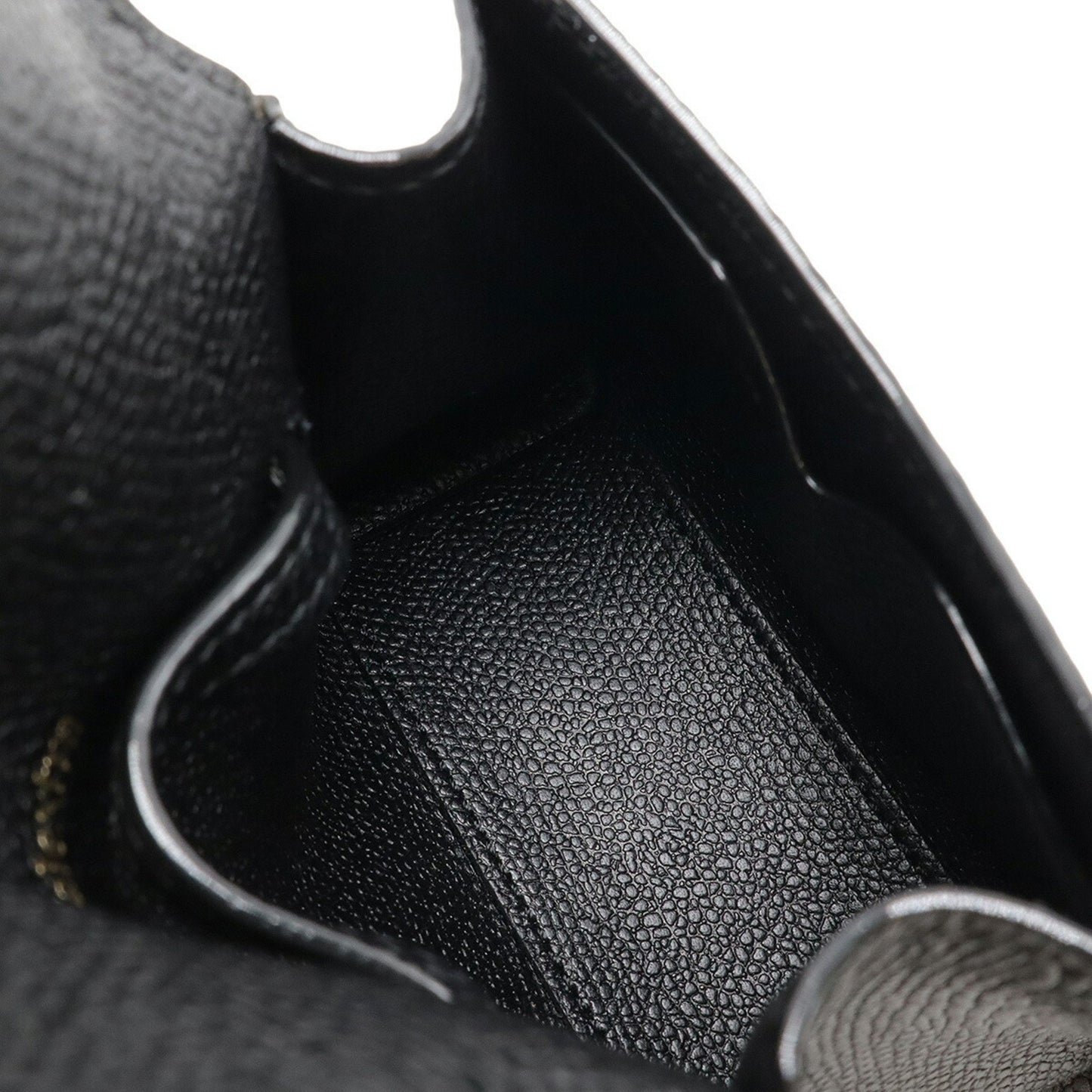 Valextra Iside Belt Mini Handbag Shoulder Bag Waist 3Way Leather Black Sges0061028Locpl99 V3E61 028