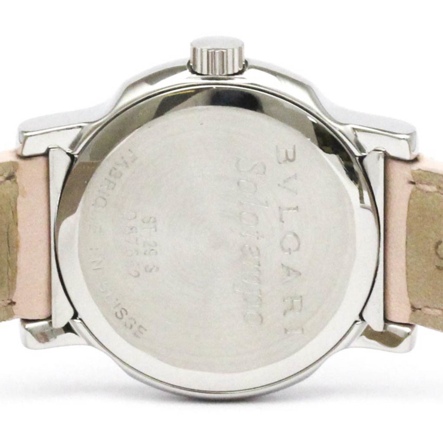 Bvlgari Solotempo Steel Leather Quartz