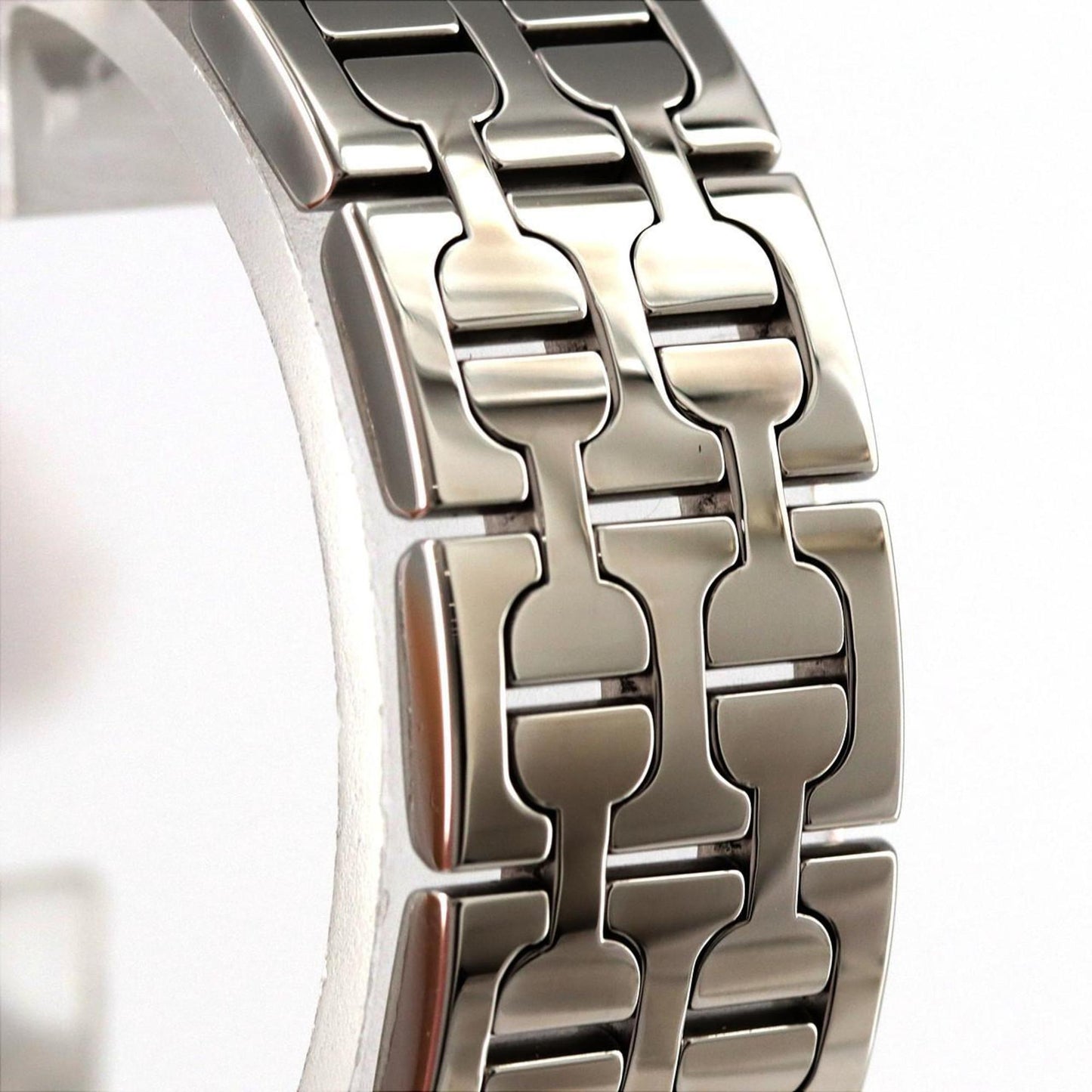 Hermes H Watch Hh1.110 Ss Quartz Wristwatch