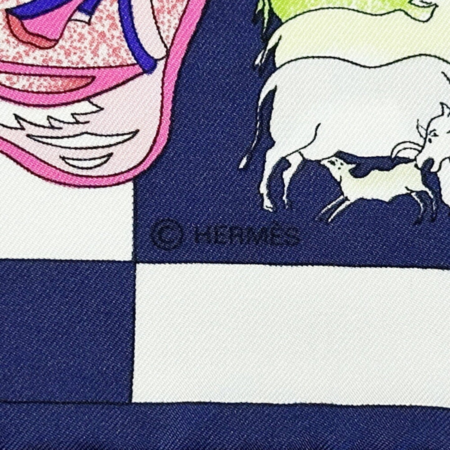 Hermes Scarf Muffler Carre 90 Fantaisies Indiennes Dazzling India