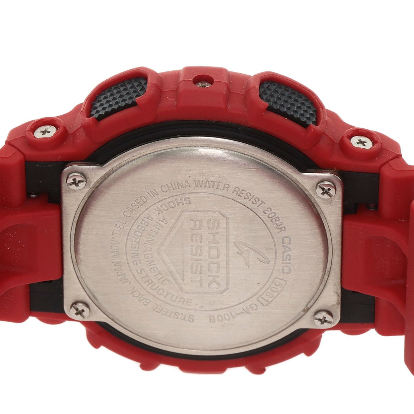 Casio Ga-100B G-Shock G-Shock Watch Stainless Steel Resin