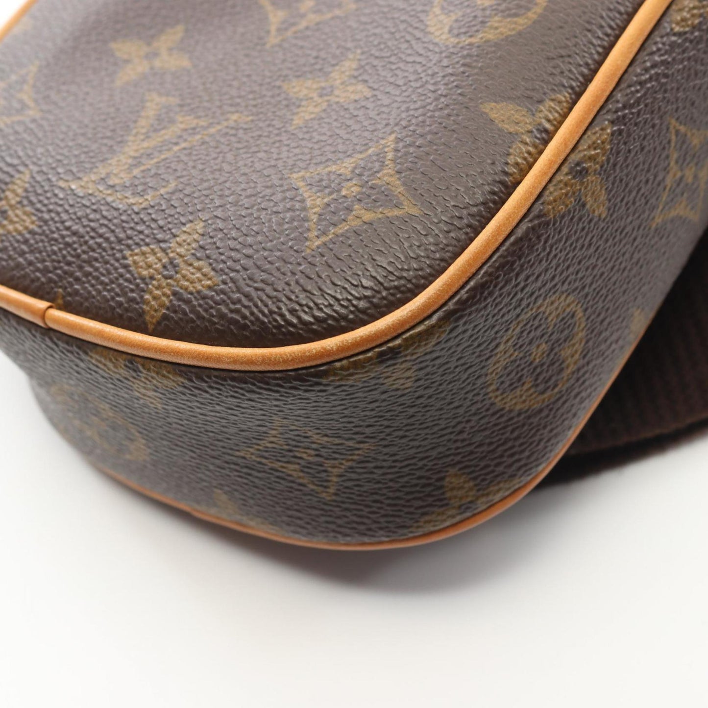 Louis Vuitton Louis Vuitton Pochette Ganju Waist Bag Body Coated Canvas Leather Monogram