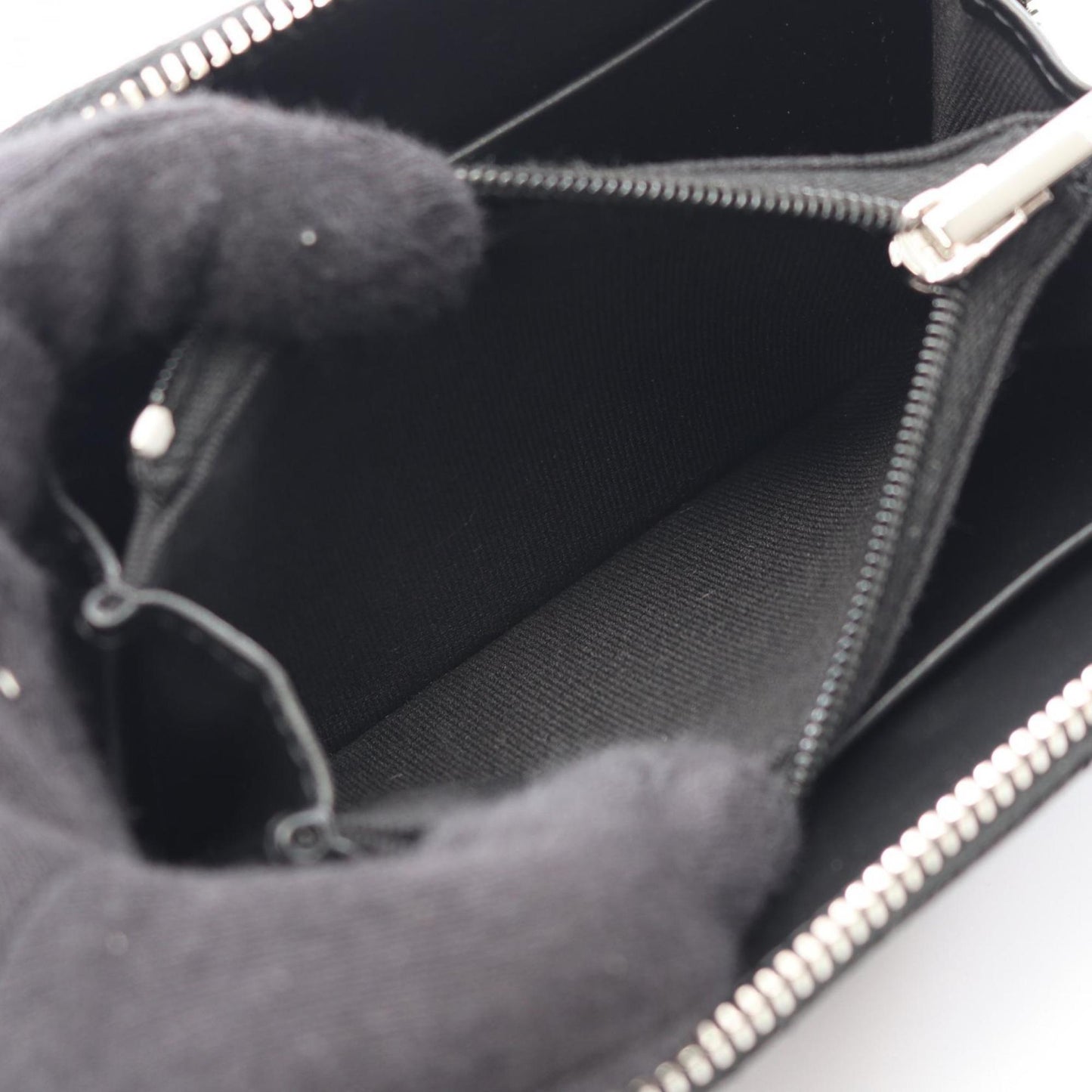 Chanel Matelasse Coco Mark Star Round Wallet In Grained Calfskin Leather