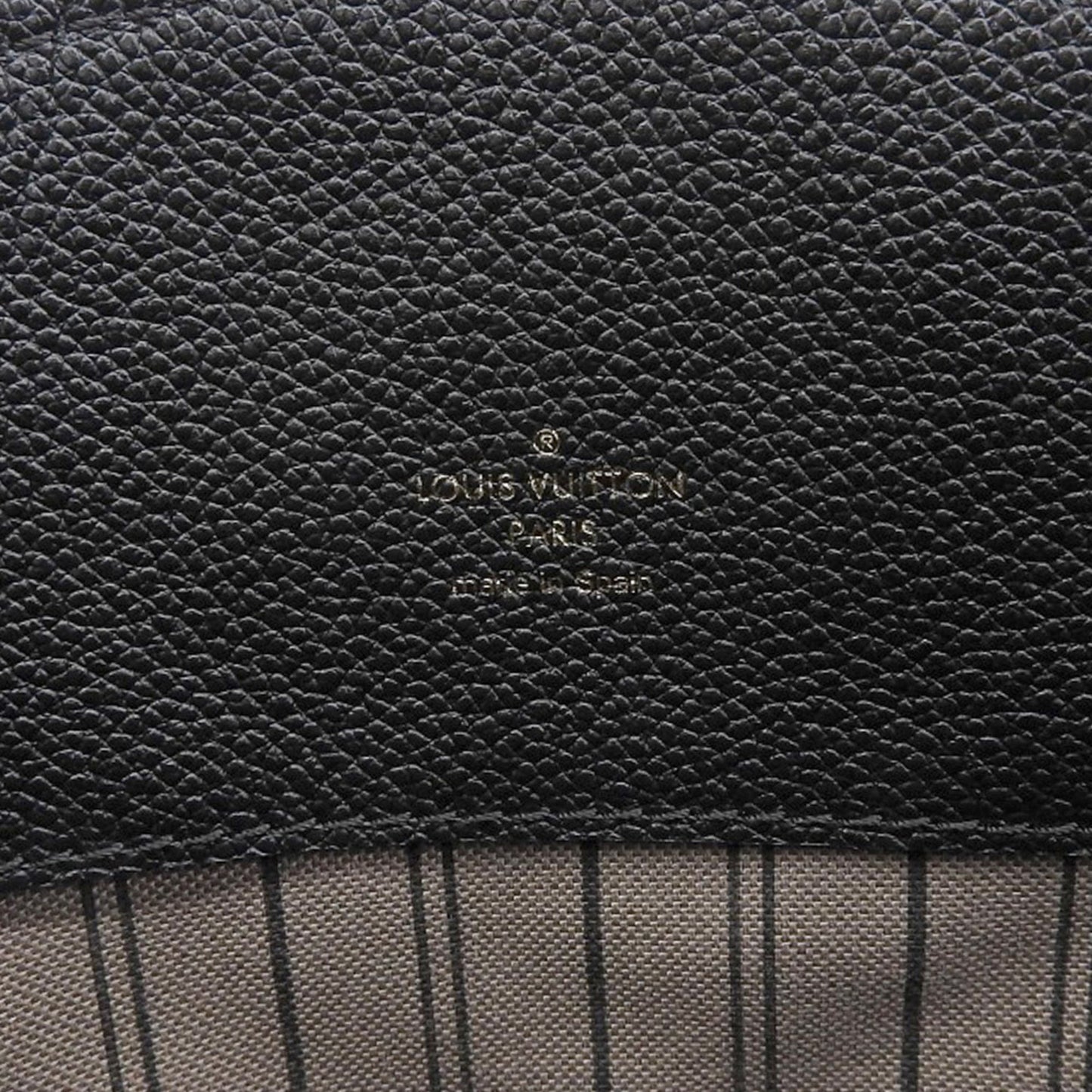 Louis Vuitton Monogram Empreinte Bagatelle M50072 Shoulder Bag In Noir
