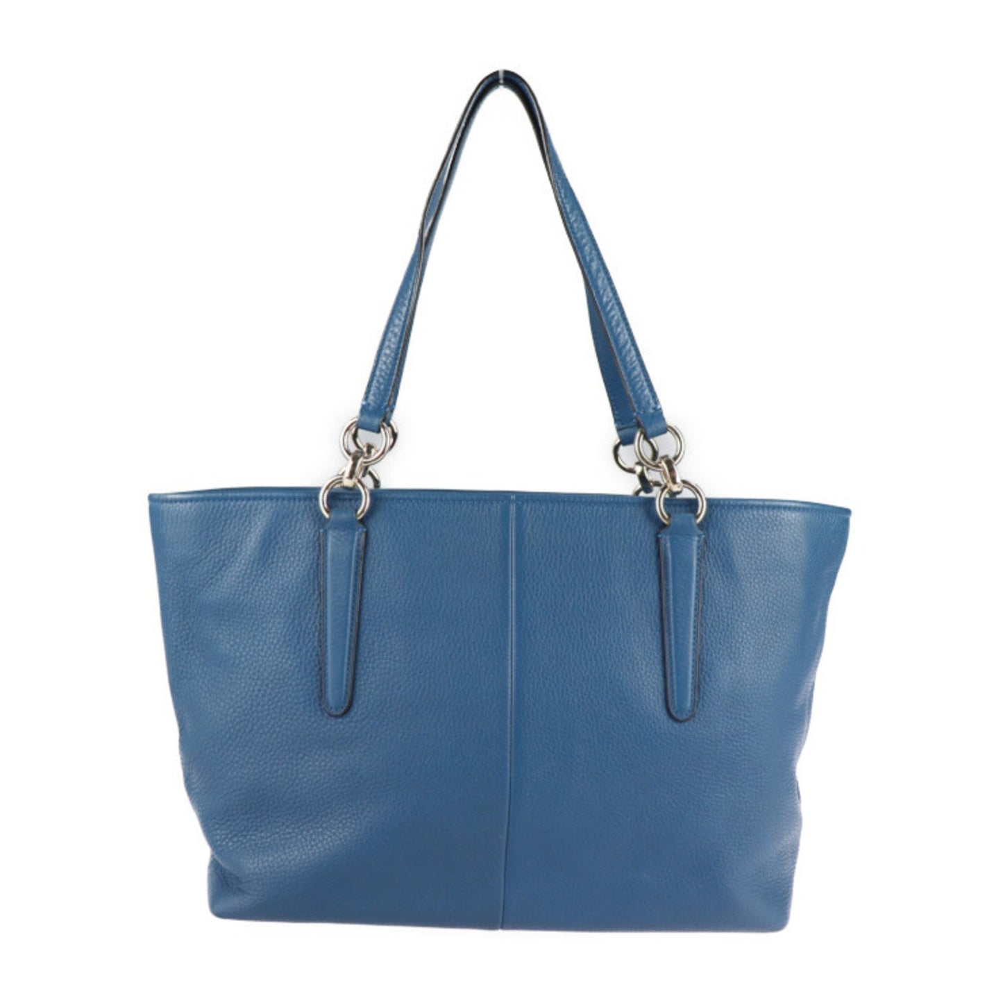 Coach Chicago Ellis Tote Bag 33961 Leather Blue Shoulder