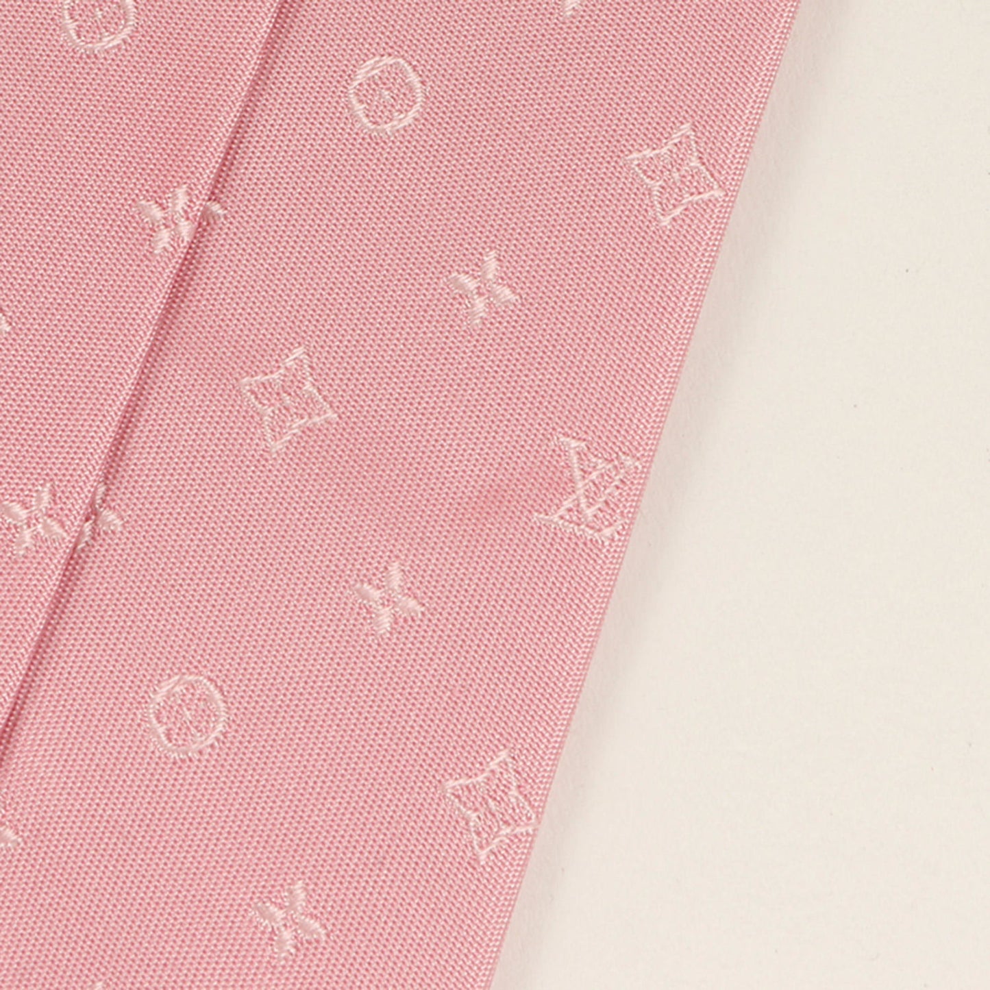 Louis Vuitton Monogram Silk Cravate Tie M77081 Pink