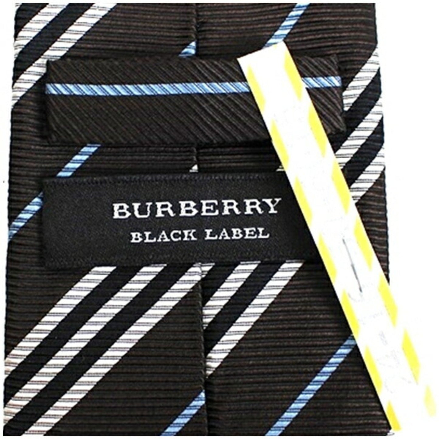 Burberry Black Label Silk Tie Stripe Burberry Black Label
