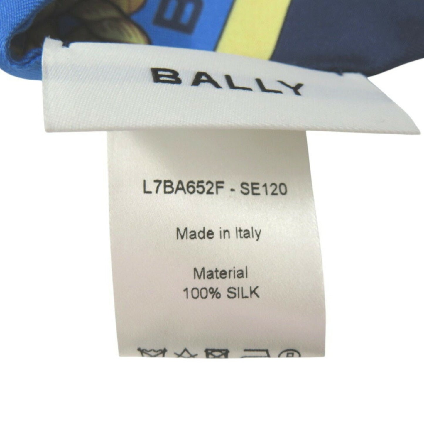 Bally Marine Print Scarf/Muffler