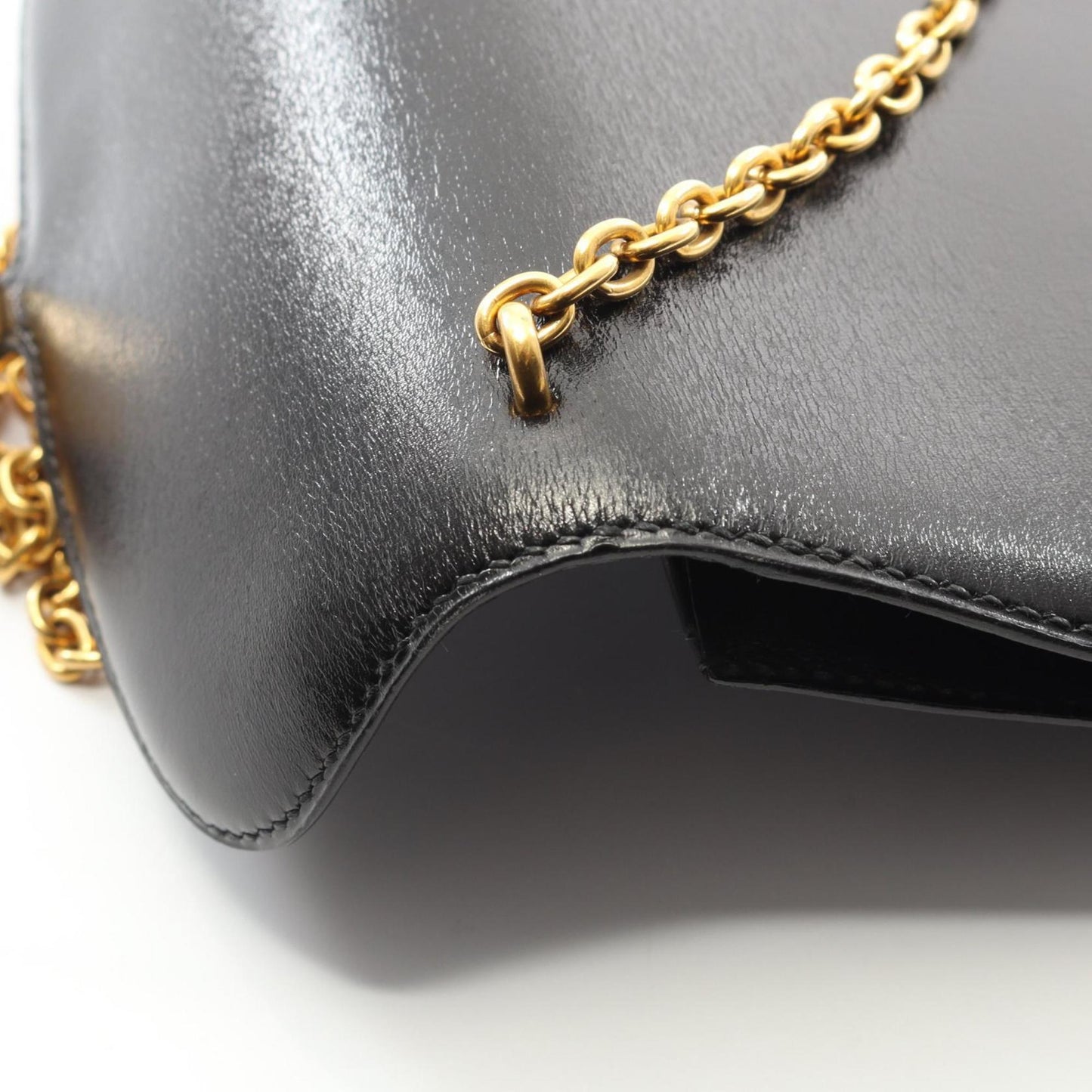 Hermes Shoulder Bag In Box Calf Leather