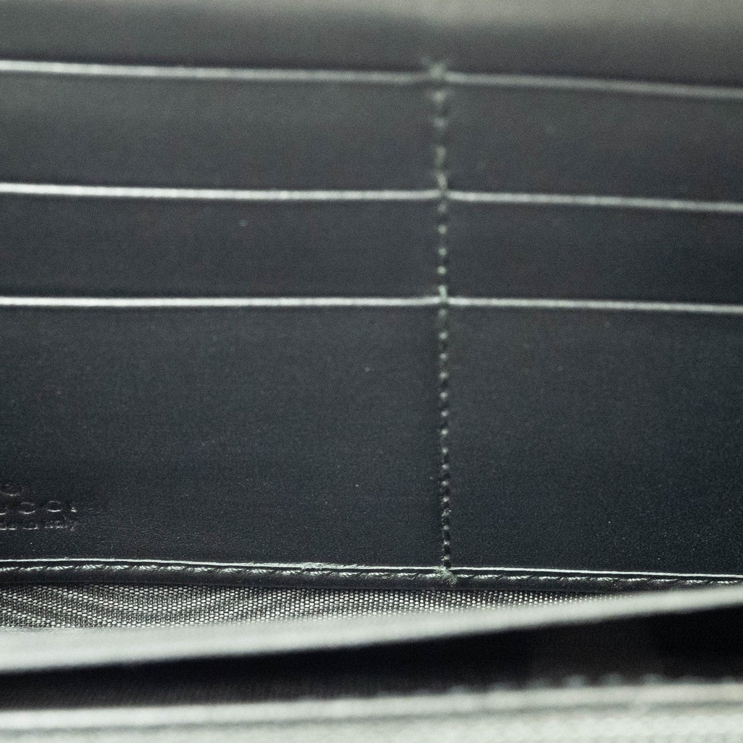 Gucci Gg Supreme Round New Web Long Wallet 4108831 Black