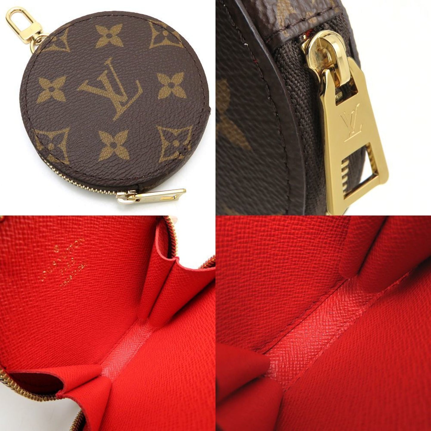 Louis Vuitton Louis Vuitton Monogram Giant Reverse On-The-Go Pm M46373 Handbag 2Way Brown 352427