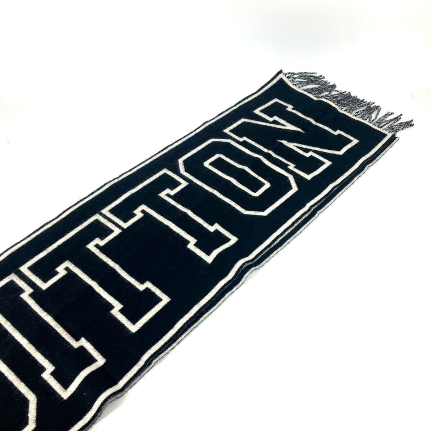 Louis Vuitton M71317 Echarpe City Fringe Two-Tone Wool Cashmere Scarf