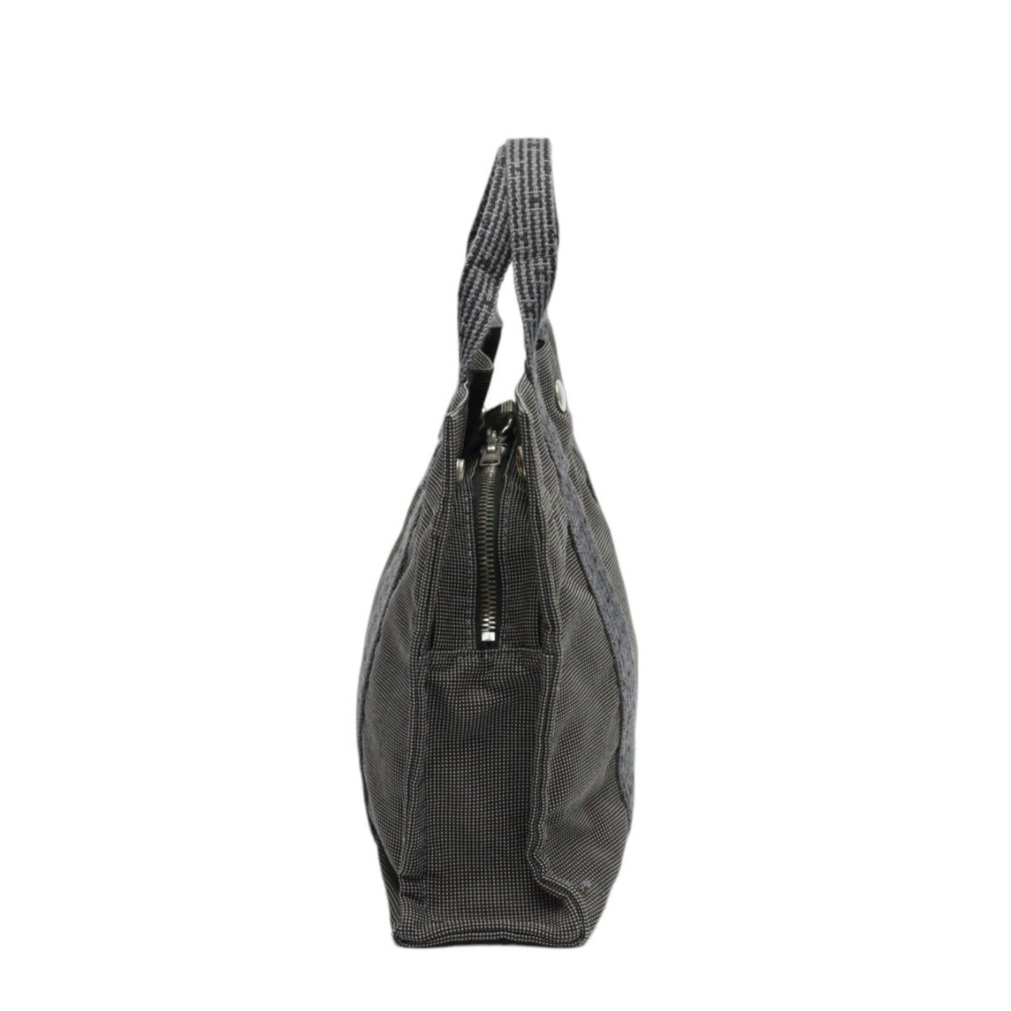 Hermes Handbag Air Line Canvas Grey