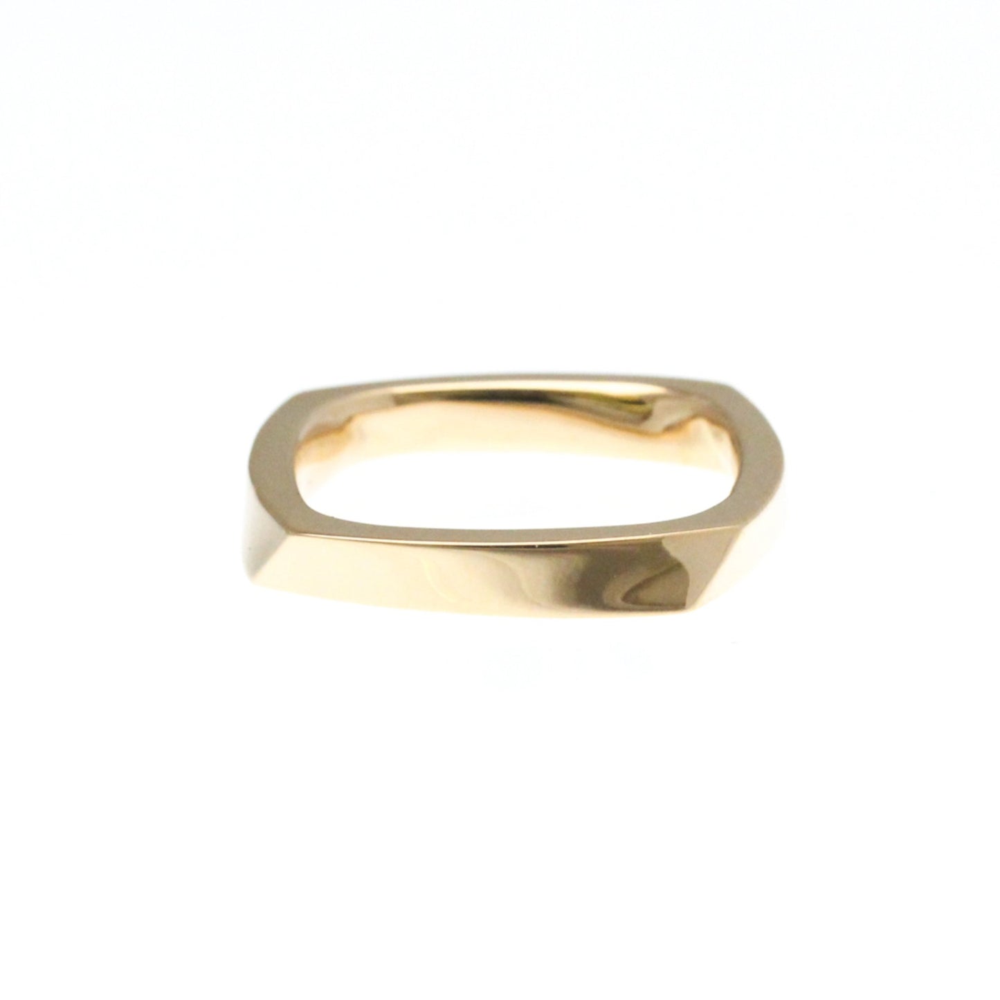 Tiffany Torque Narrowing Pink Gold (18K) Fashion No Stone Band Ring Pink Gold