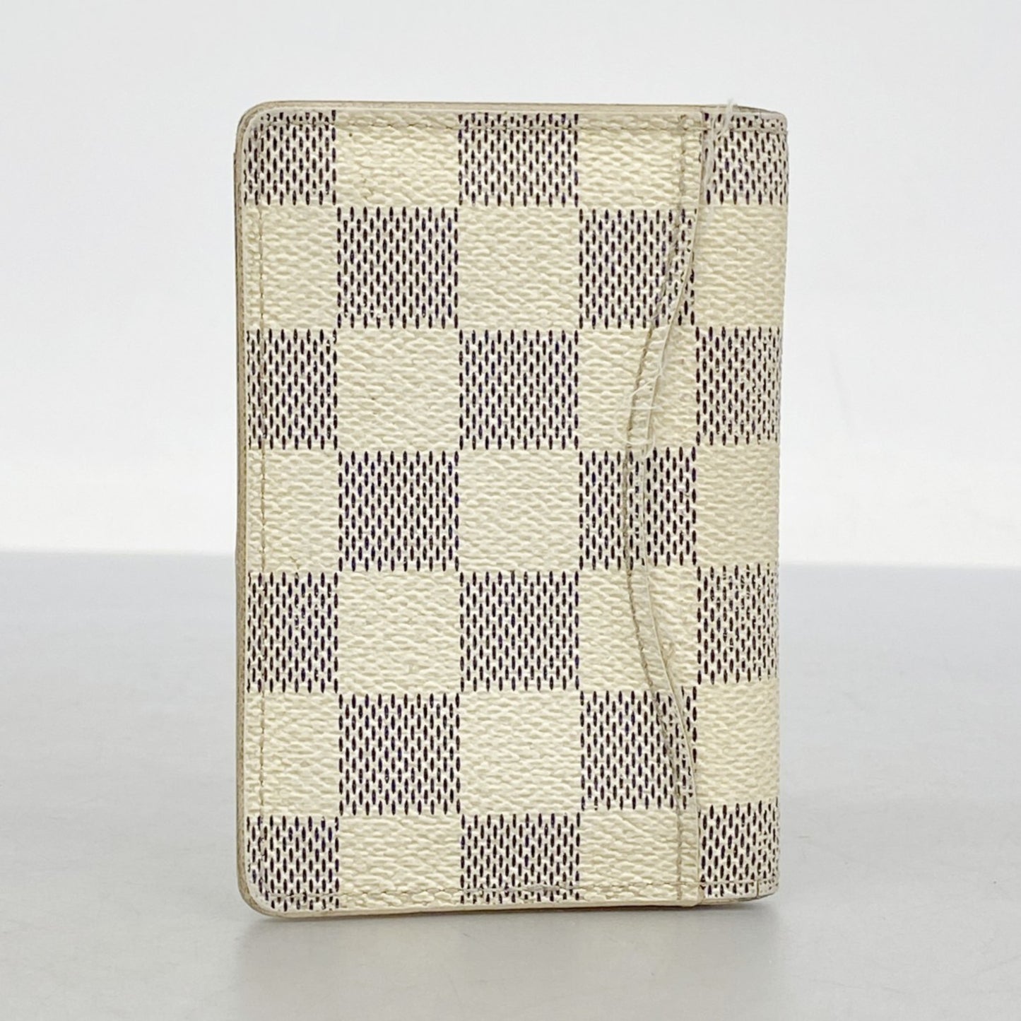 Louis Vuitton Damier Azur Envelope Carte De Visite Card Case N61746 White