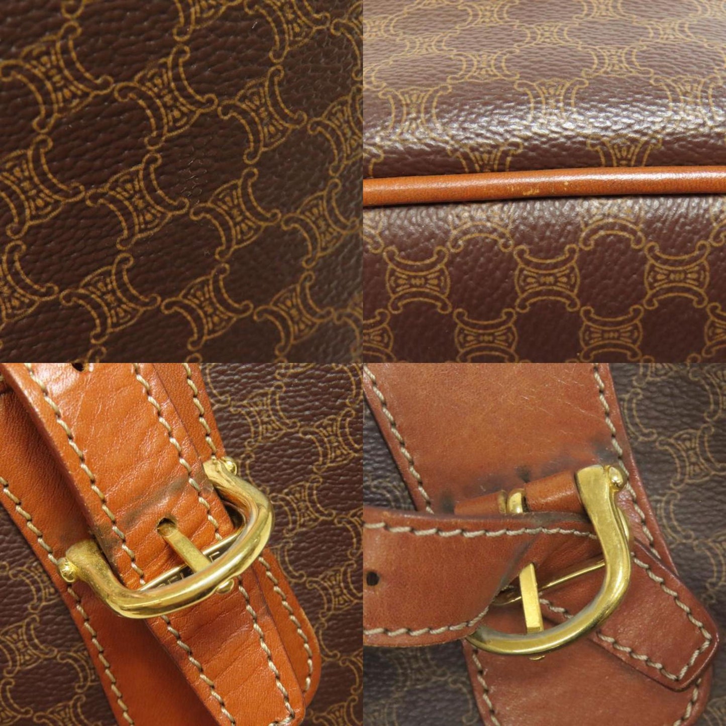 Celine Macadam Tote Bag Leather