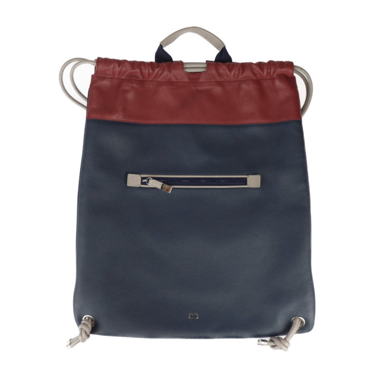 Dior Homme Dior Homme Knapsack Backpack Daypack - Leather Navy Red Brown Gray Bicolor R2409093007026
