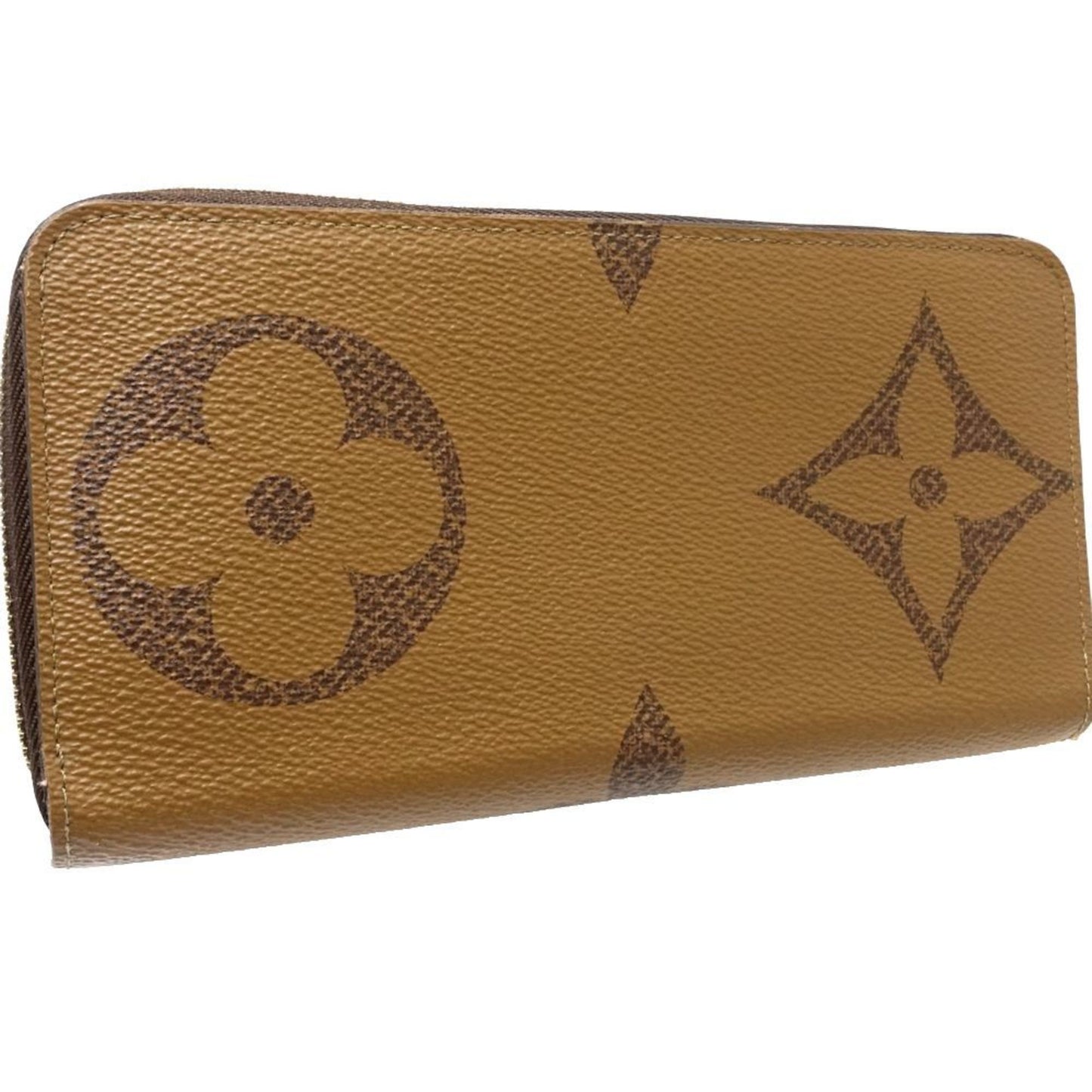 Louis Vuitton Louis Vuitton Long Wallet M69353 Zippy Monogram Giant Reverse Brown 180750